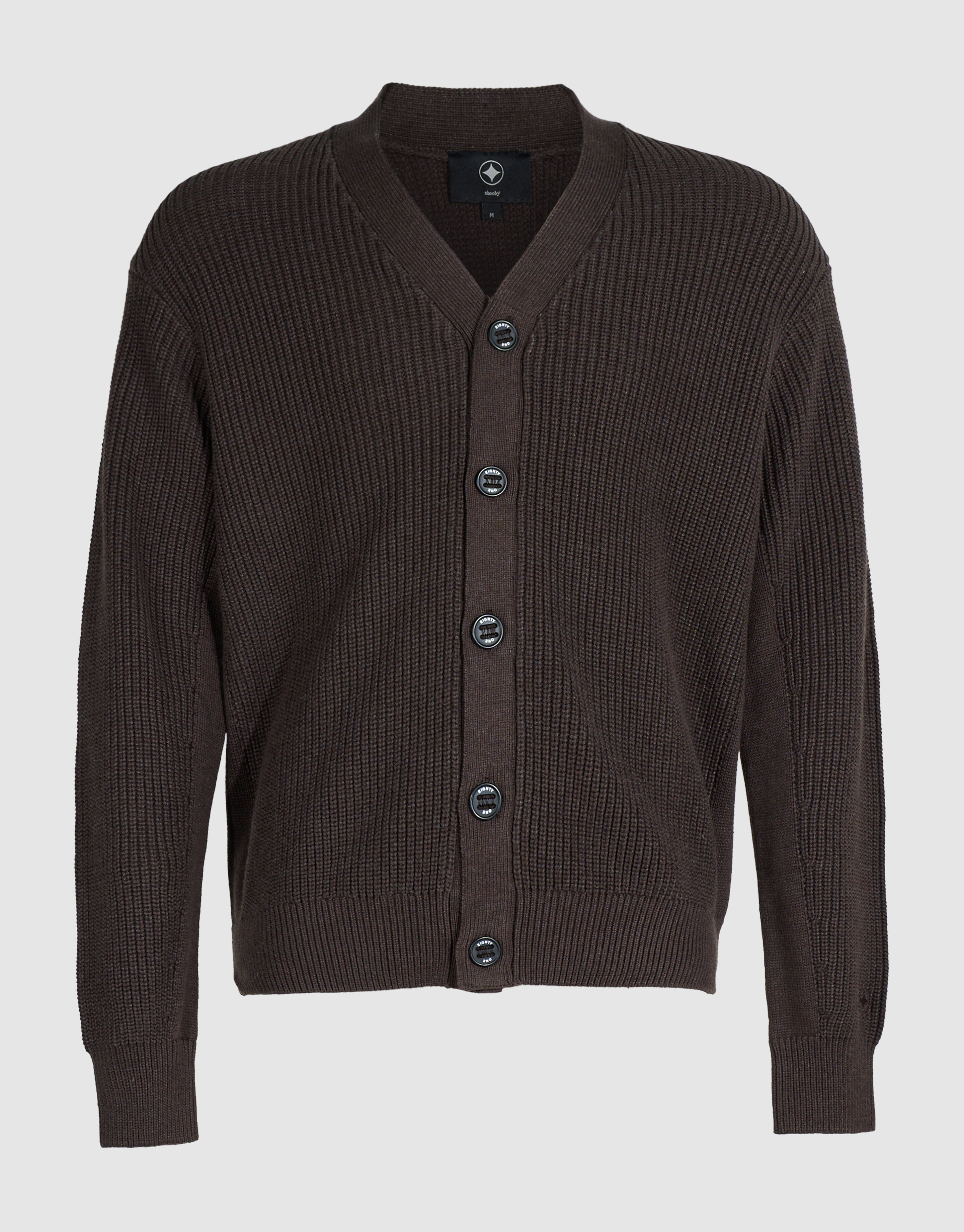 Heavy Strickweste Dunkelbraun SHOEBY MEN