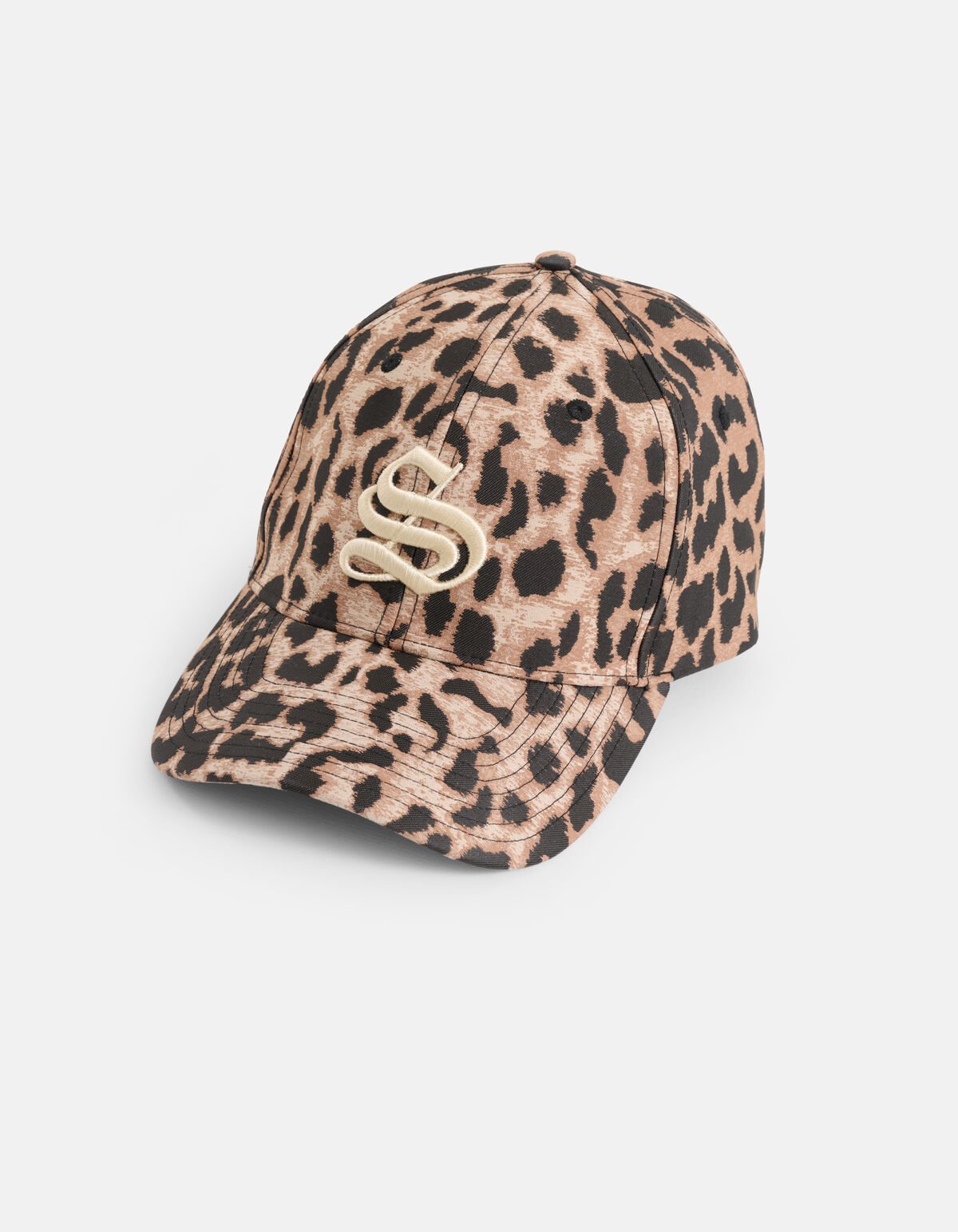 Kappe mit Leopardenmuster Braun SHOEBY ACCESSOIRES