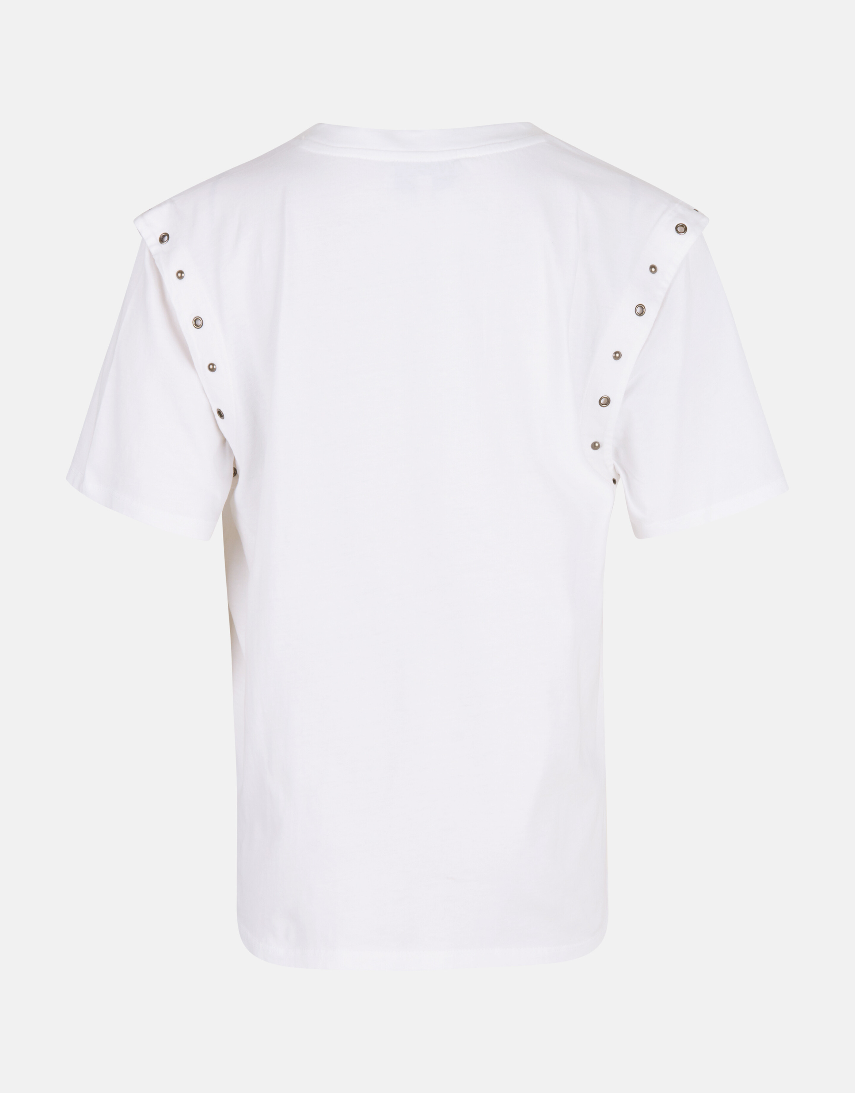 Ösen-T-Shirt Weiß SHOEBY WOMEN