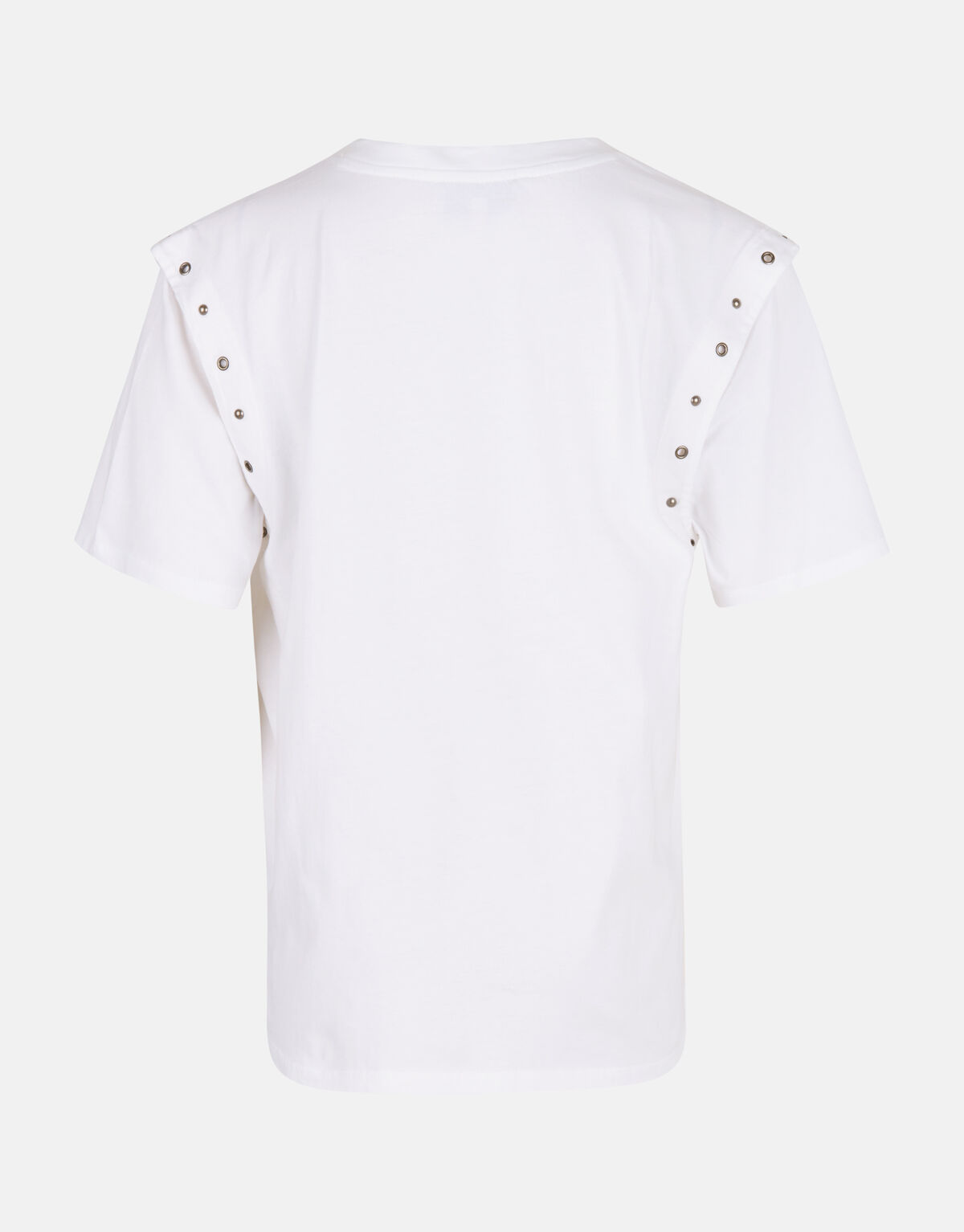 Ösen-T-Shirt Weiß SHOEBY WOMEN