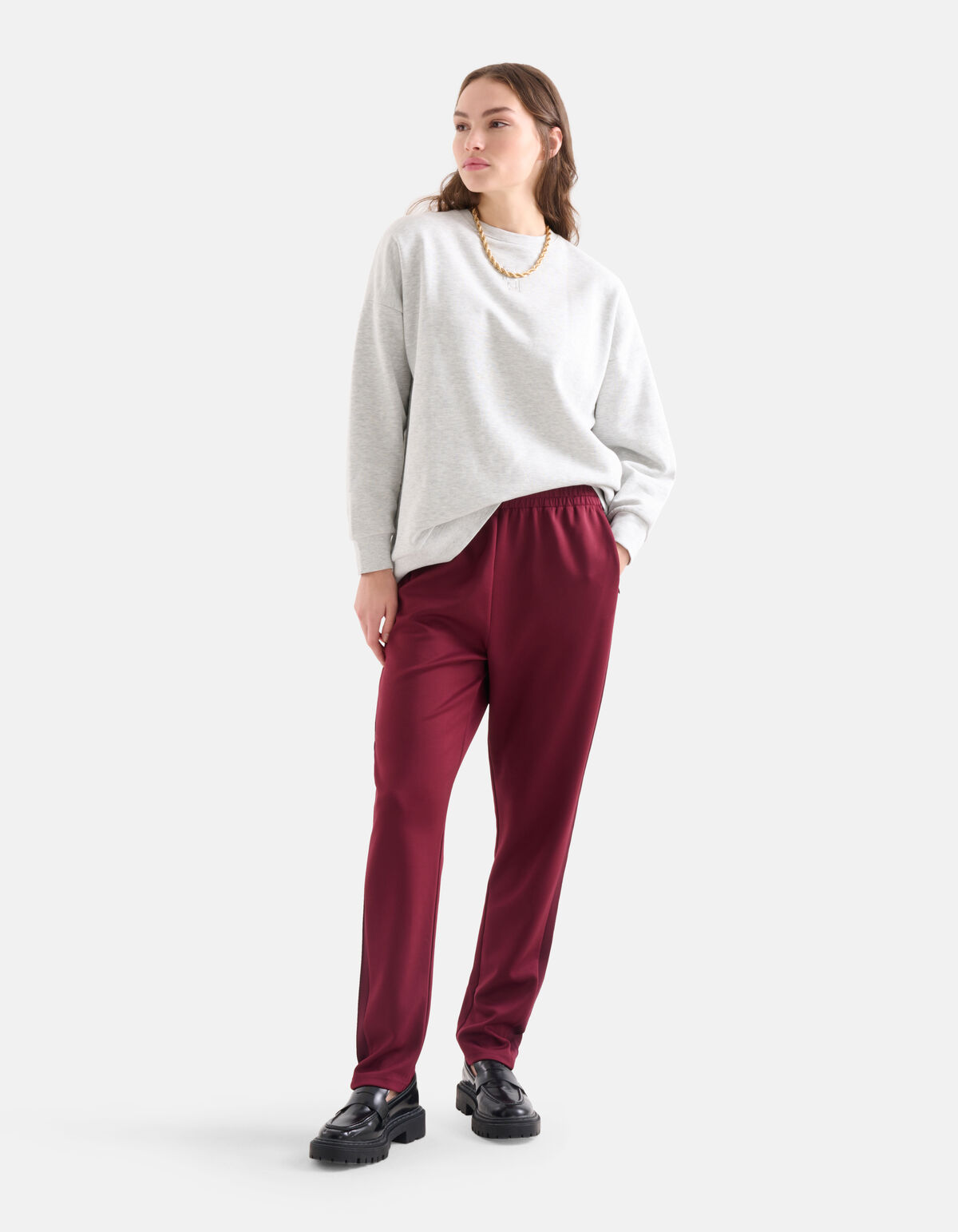 Jogginghose Bordeaux SHOEBY WOMEN