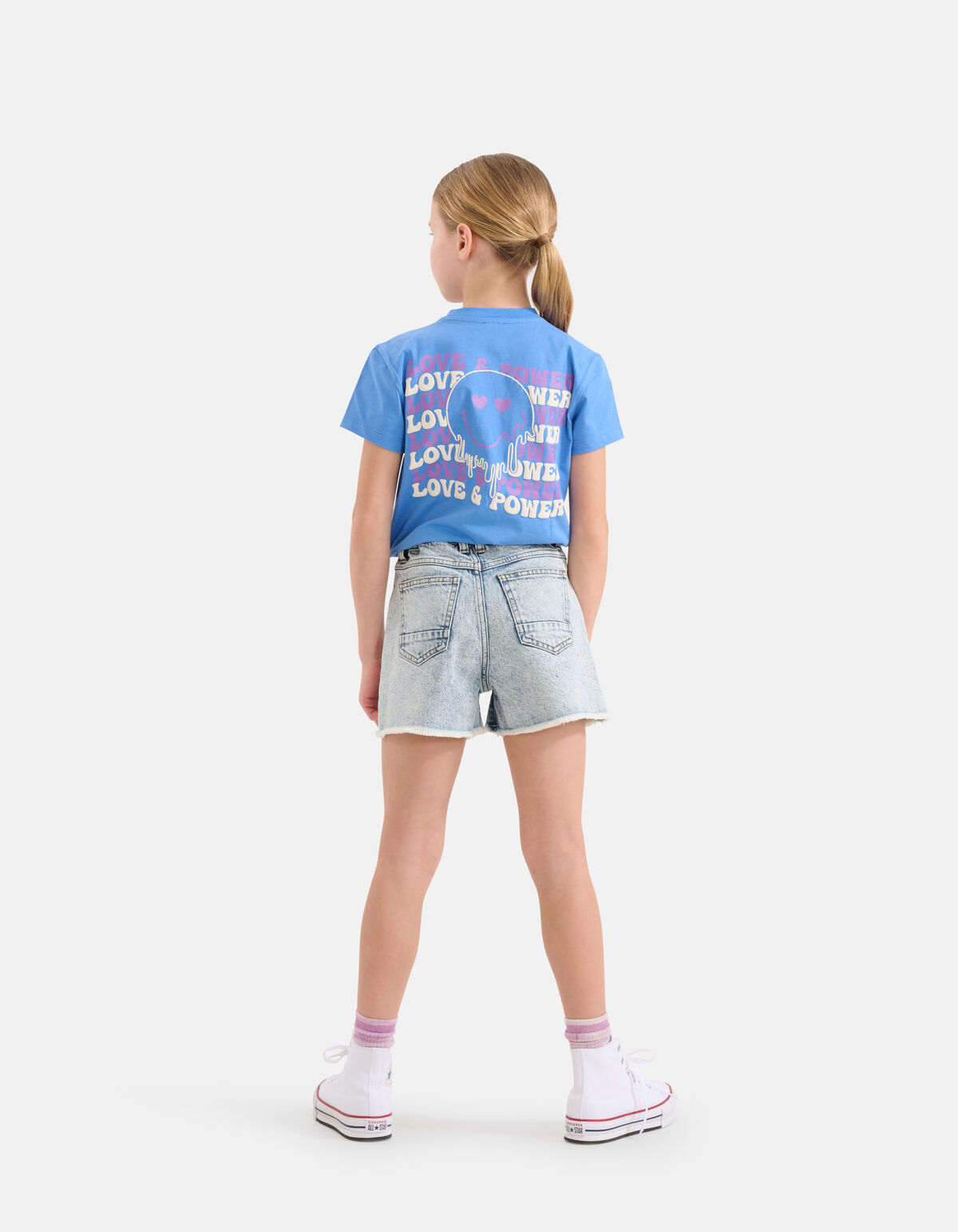 Bermuda Short Studs Bleached SHOEBY GIRLS
