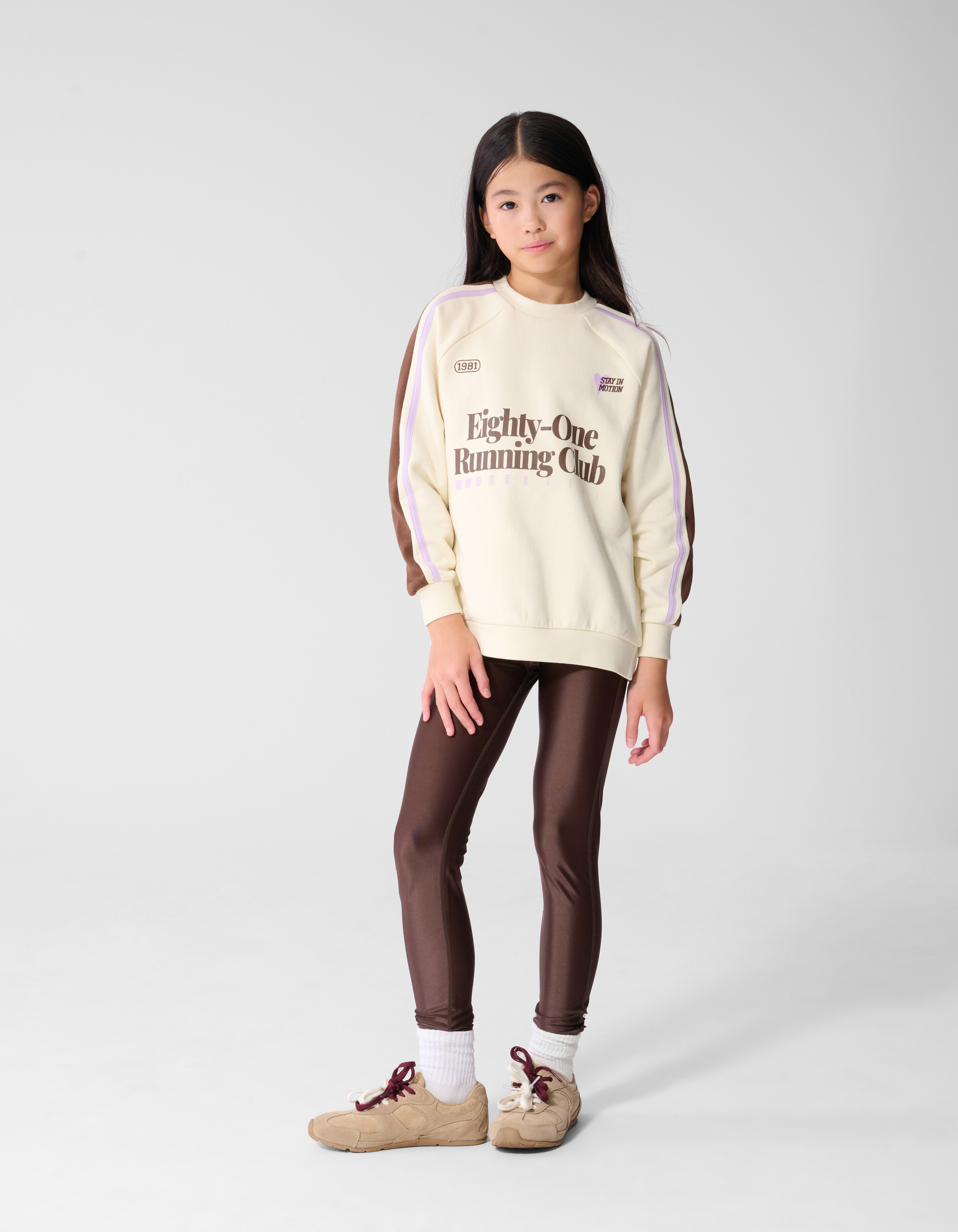 Gro&szlig;er Sportpullover in Off-White SHOEBY GIRLS