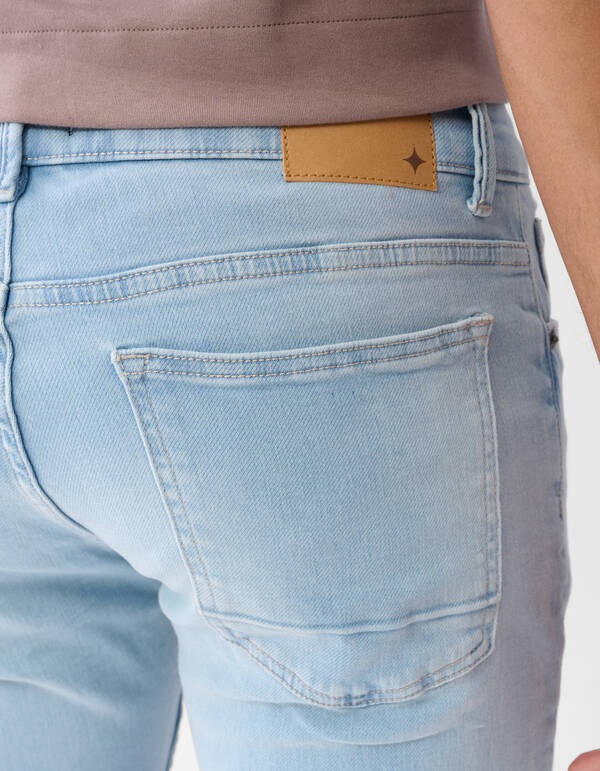 Slim Fit Jog Jeans gebleicht L32 SHOEBY MEN