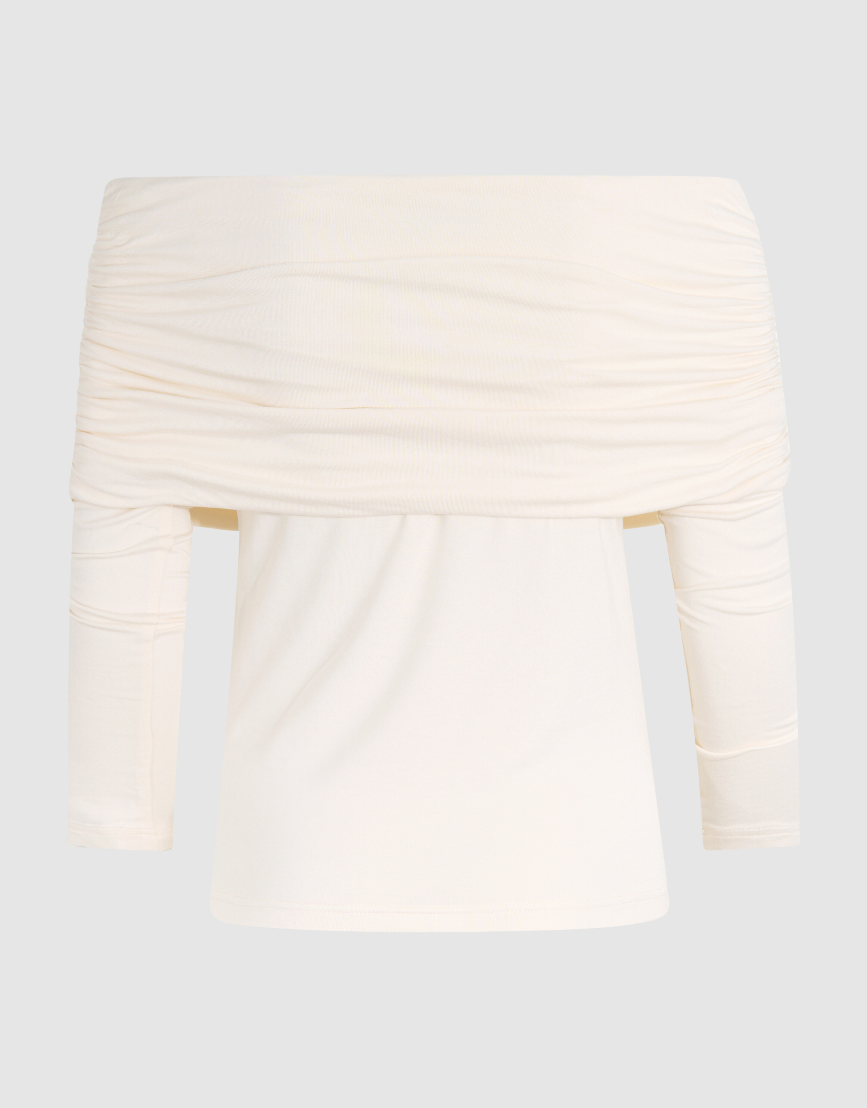 Schulterfreies Top Off White By Fred SHOEBY WOMEN