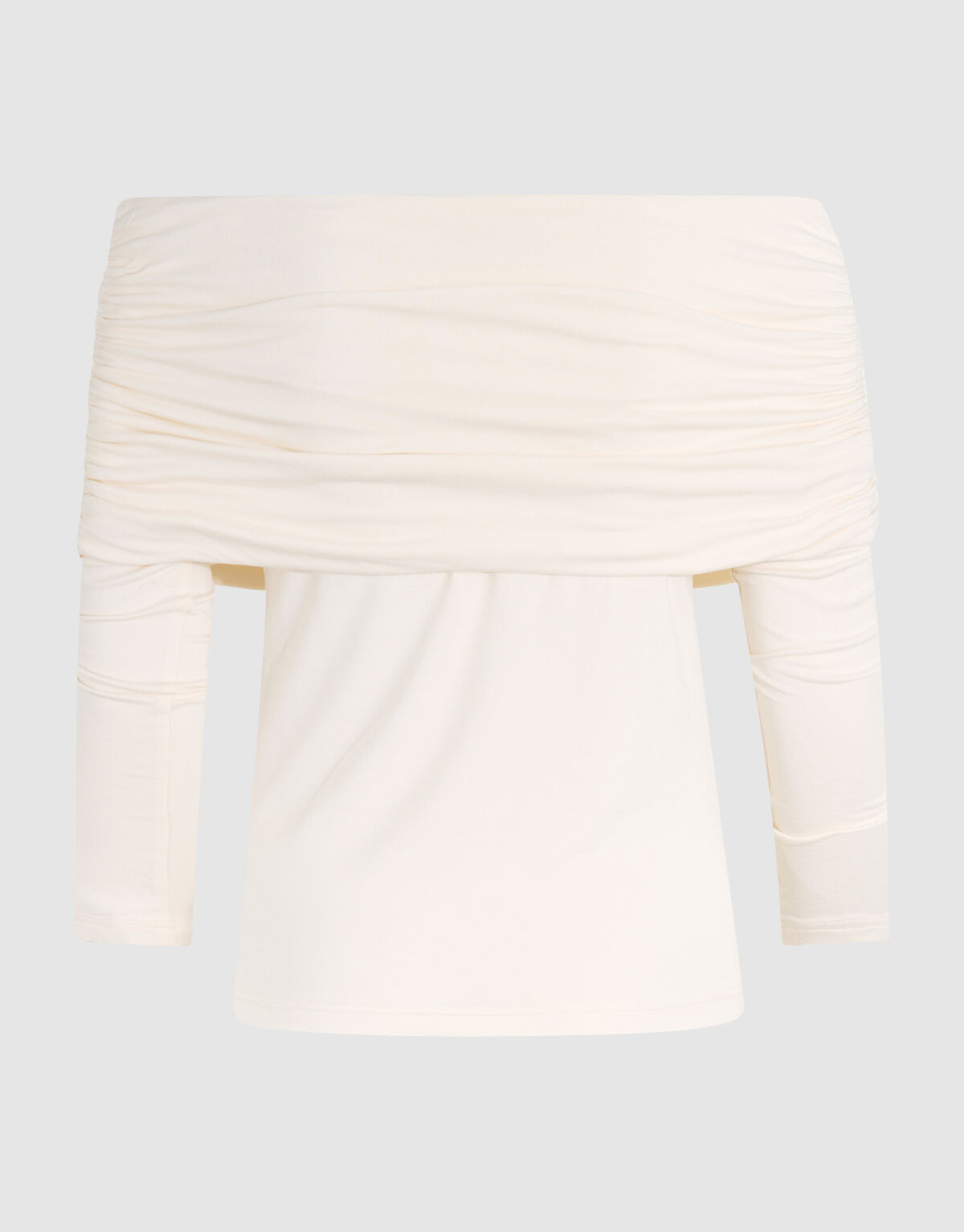 Schulterfreies Top Off White By Fred SHOEBY WOMEN
