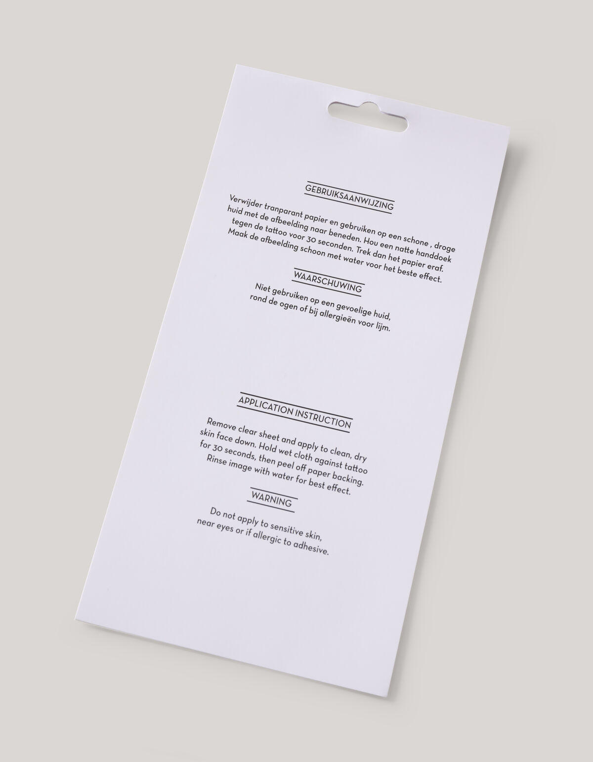 Sommer Klebe-Tattoo SHOEBY ACCESSOIRES