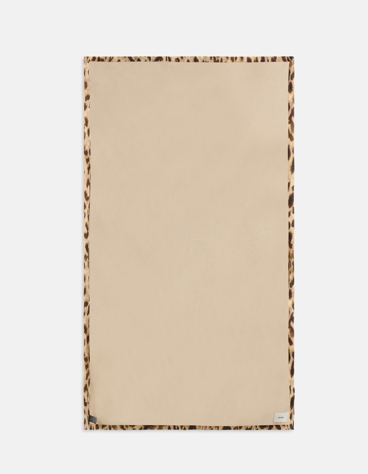 Badetuch Gepard Print Braun SHOEBY ACCESSOIRES