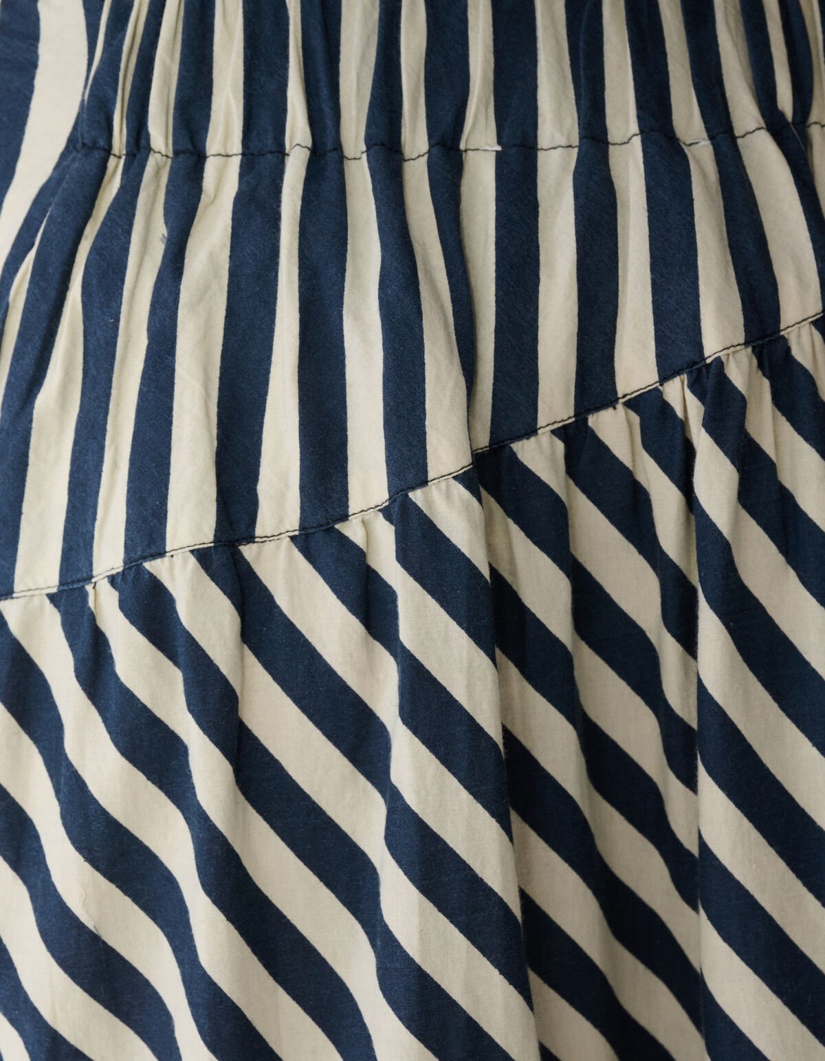 Gestreifter Maxi-Rock Hellgr&uuml;n von Lonneke SHOEBY WOMEN