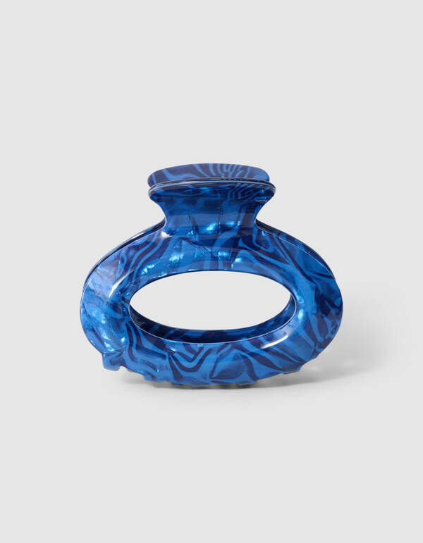 Massive Haarklammer Dunkelblau SHOEBY ACCESSOIRES