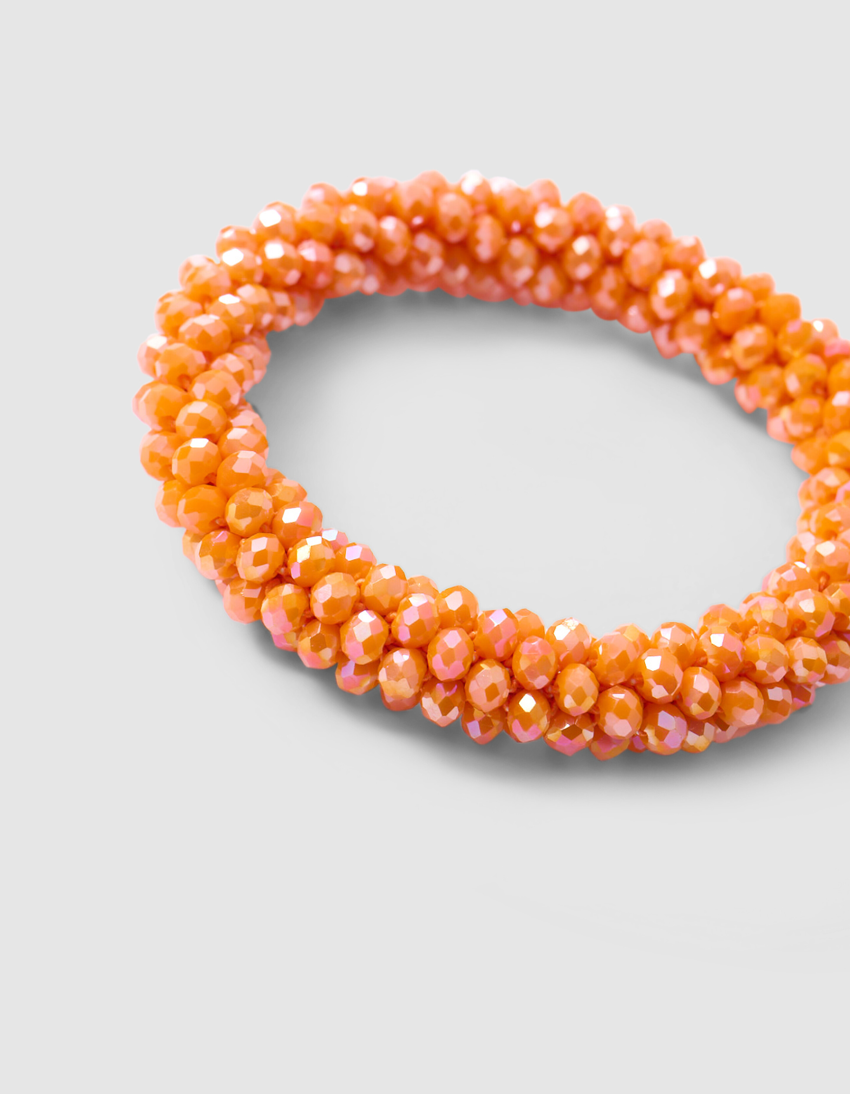 Perlen Haargummi Orange SHOEBY ACCESSOIRES