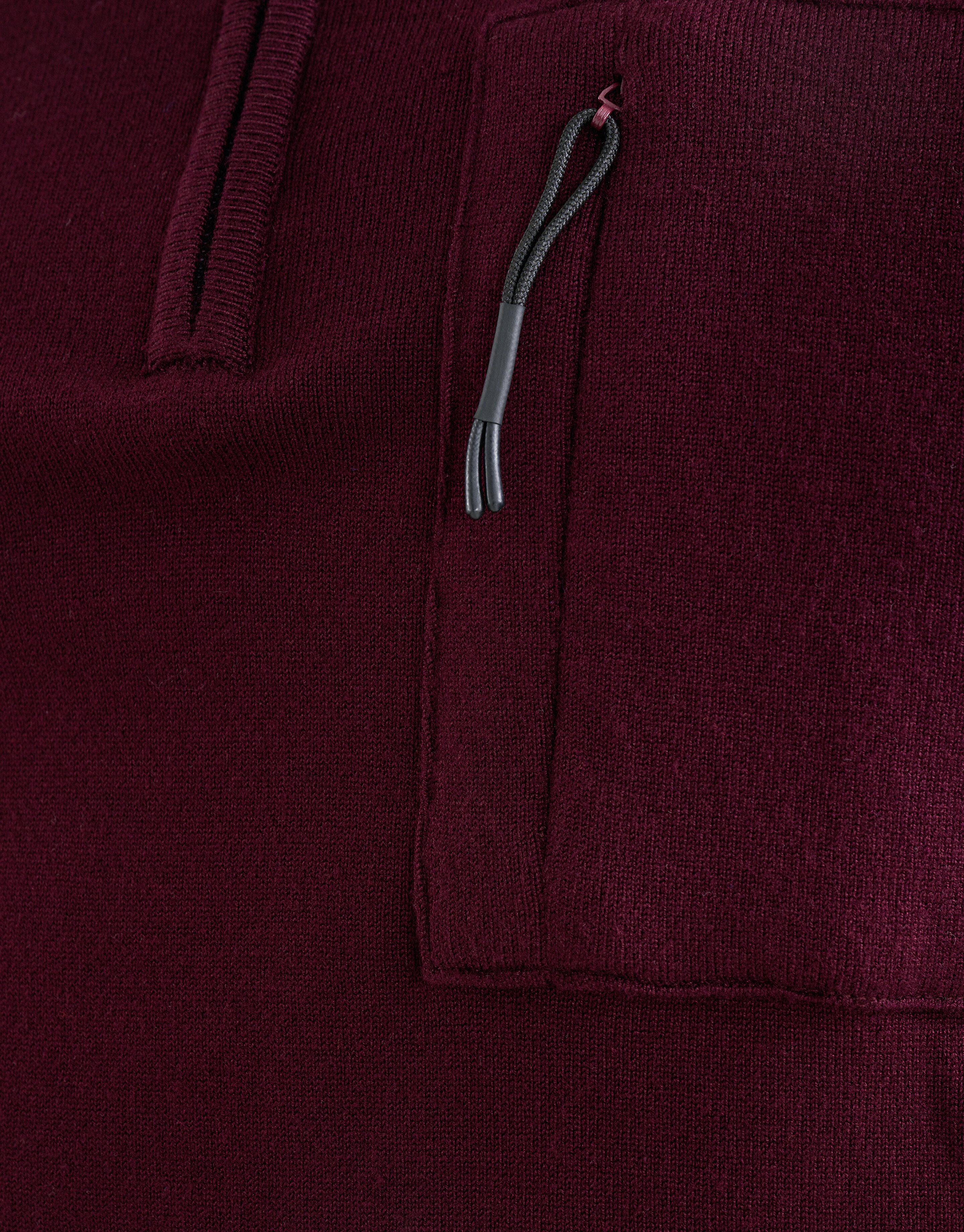 Rollkragenpullover mit Reißverschluss Lila SHOEBY MEN