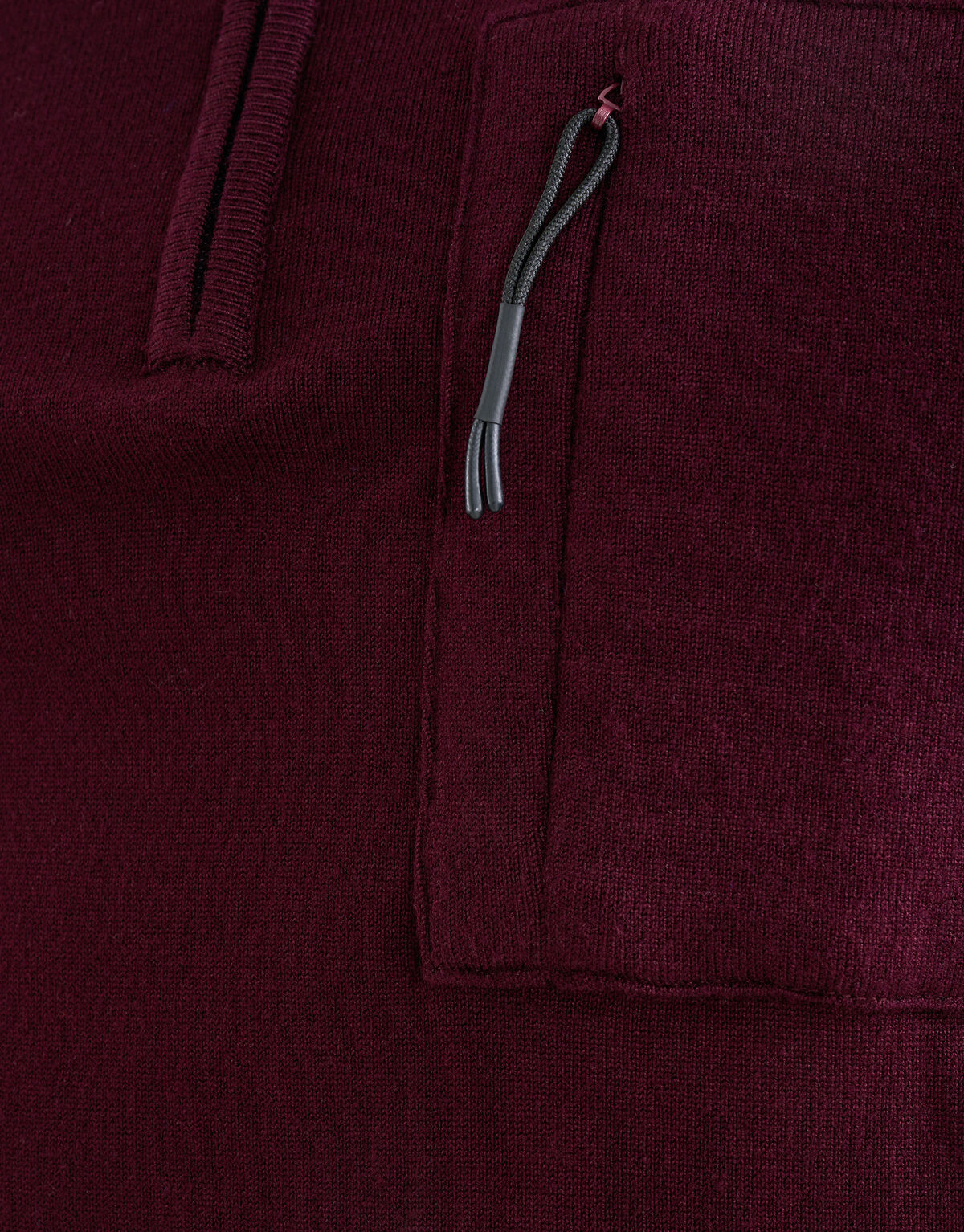 Rollkragenpullover mit Reißverschluss Lila SHOEBY MEN