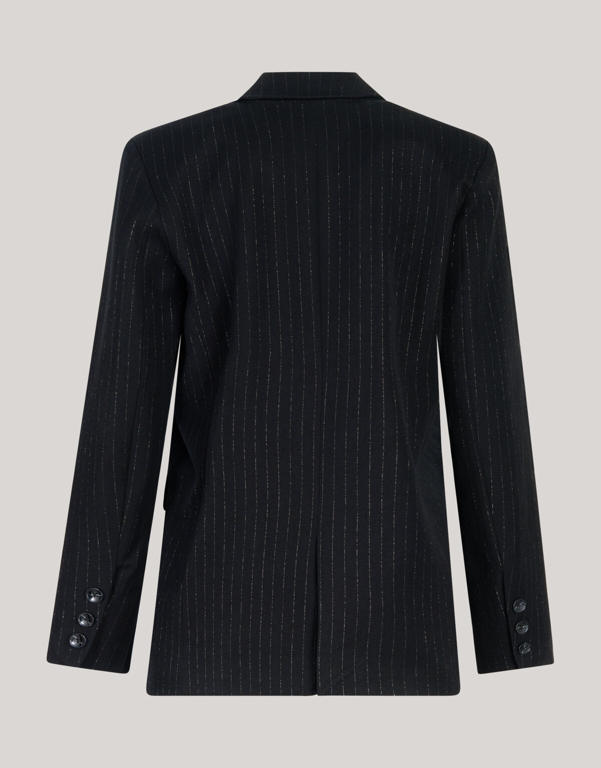 Pinstripe Blazer Zwart By Mieke SHOEBY WOMEN