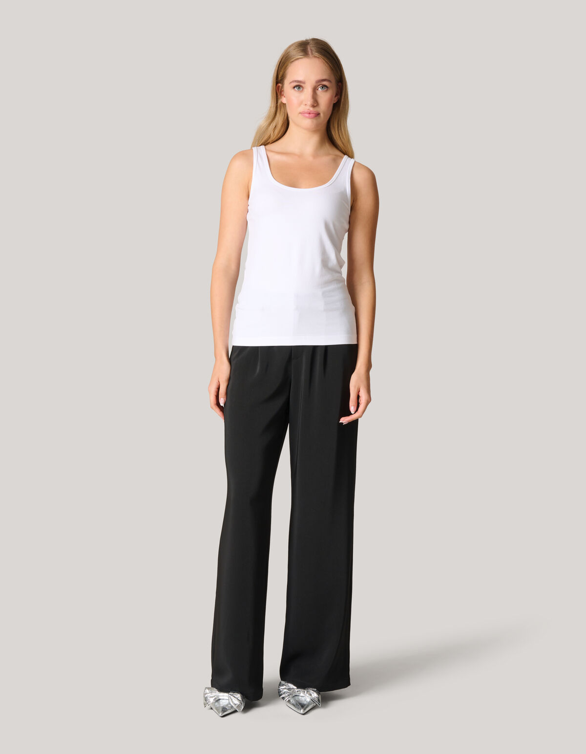 Basic Top Weiß Eksept