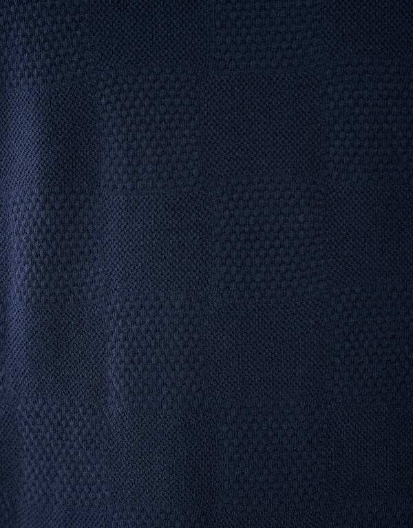 Patchwork T-shirt Donkerblauw SHOEBY MEN