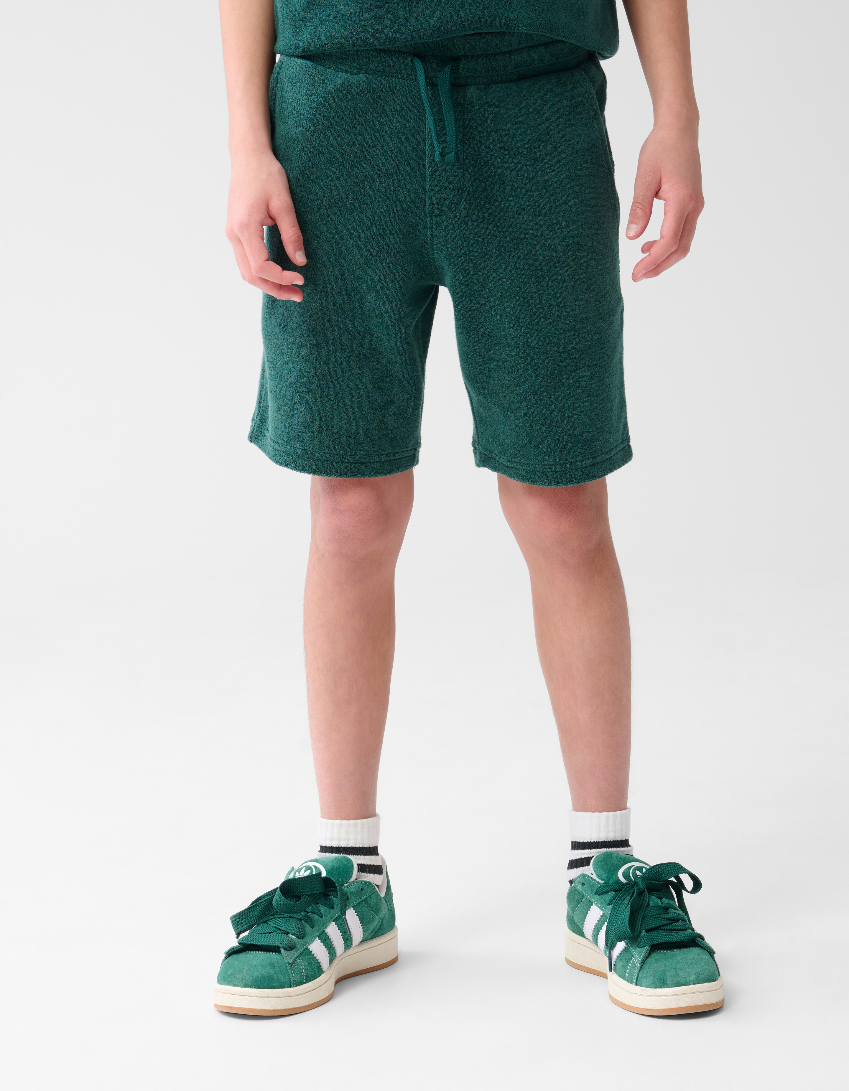 Towling Kurz Dunkelgrün SHOEBY BOYS
