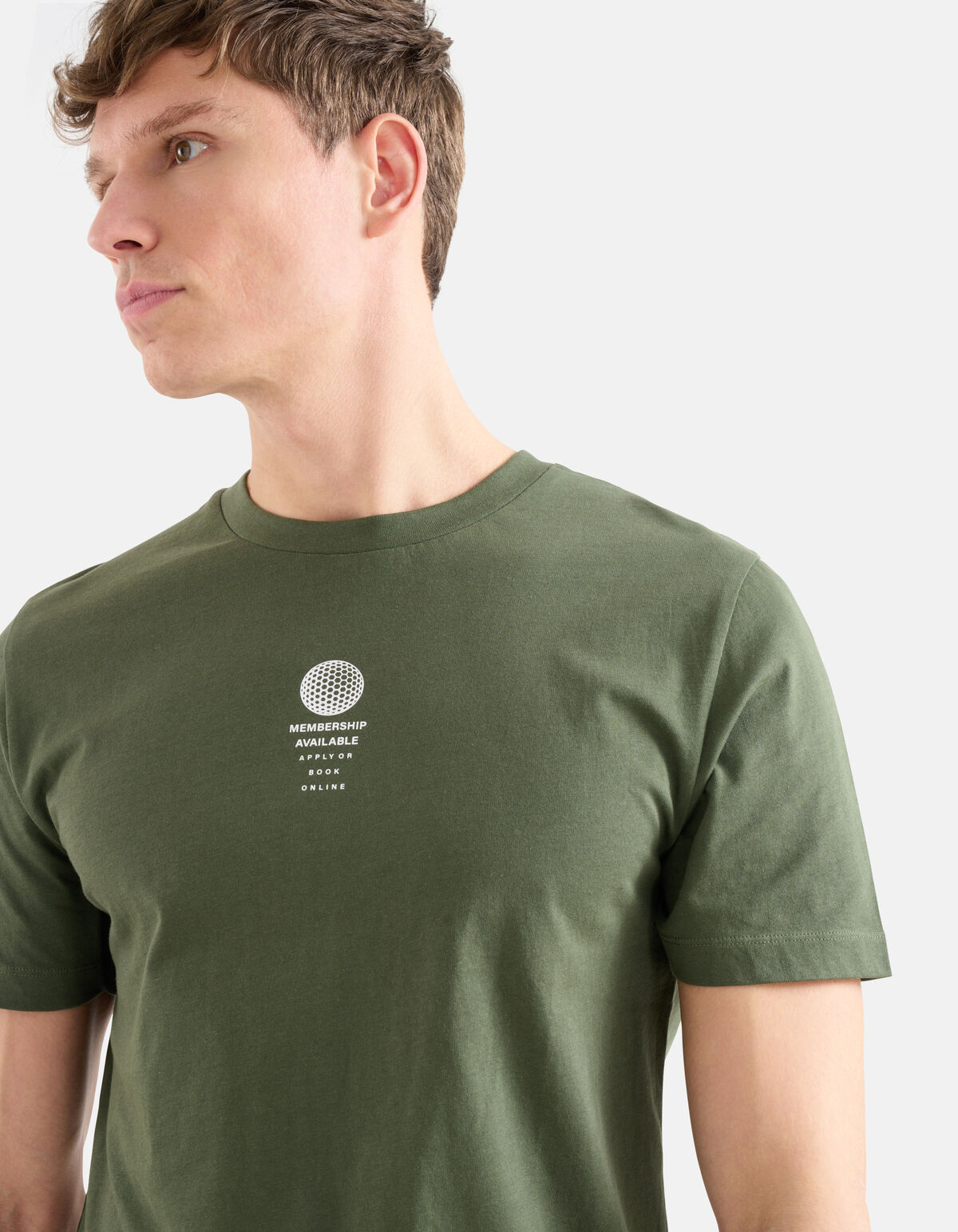 Regular Fit T-shirt Dunkelgrün SHOEBY MEN