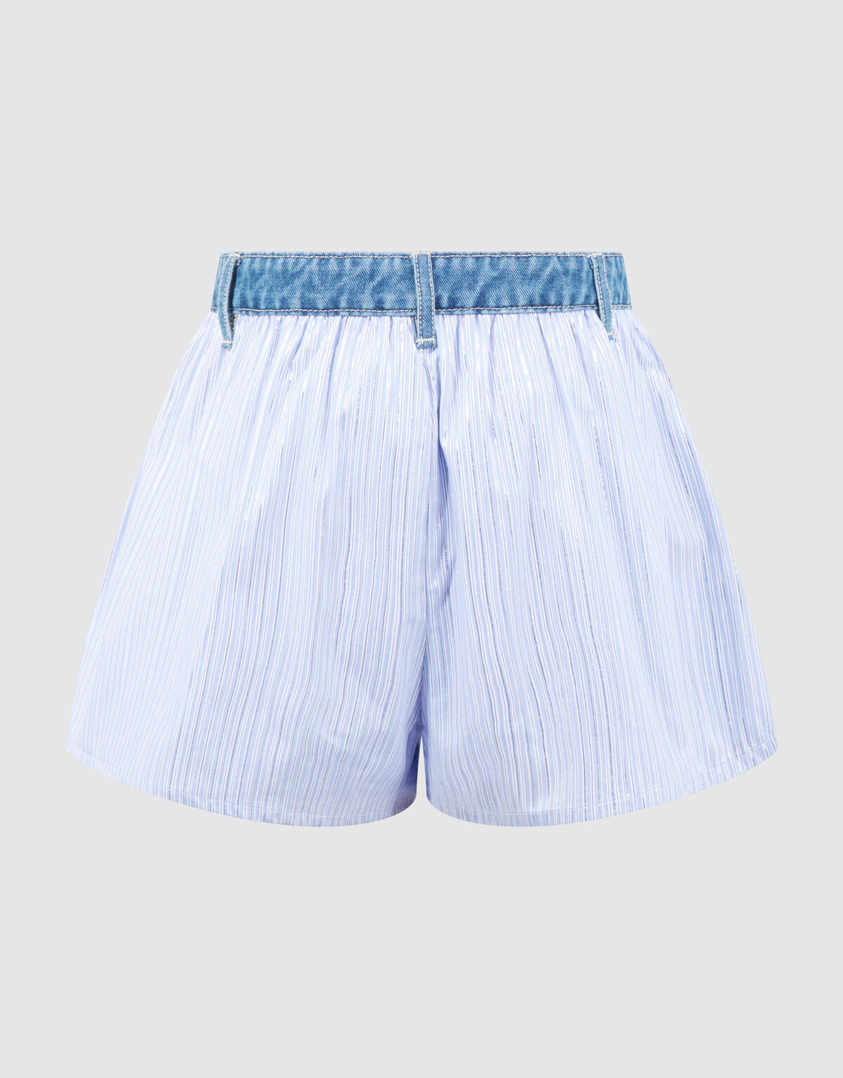 Nadelstreifen Banane Kunst Kurz Blau SHOEBY GIRLS