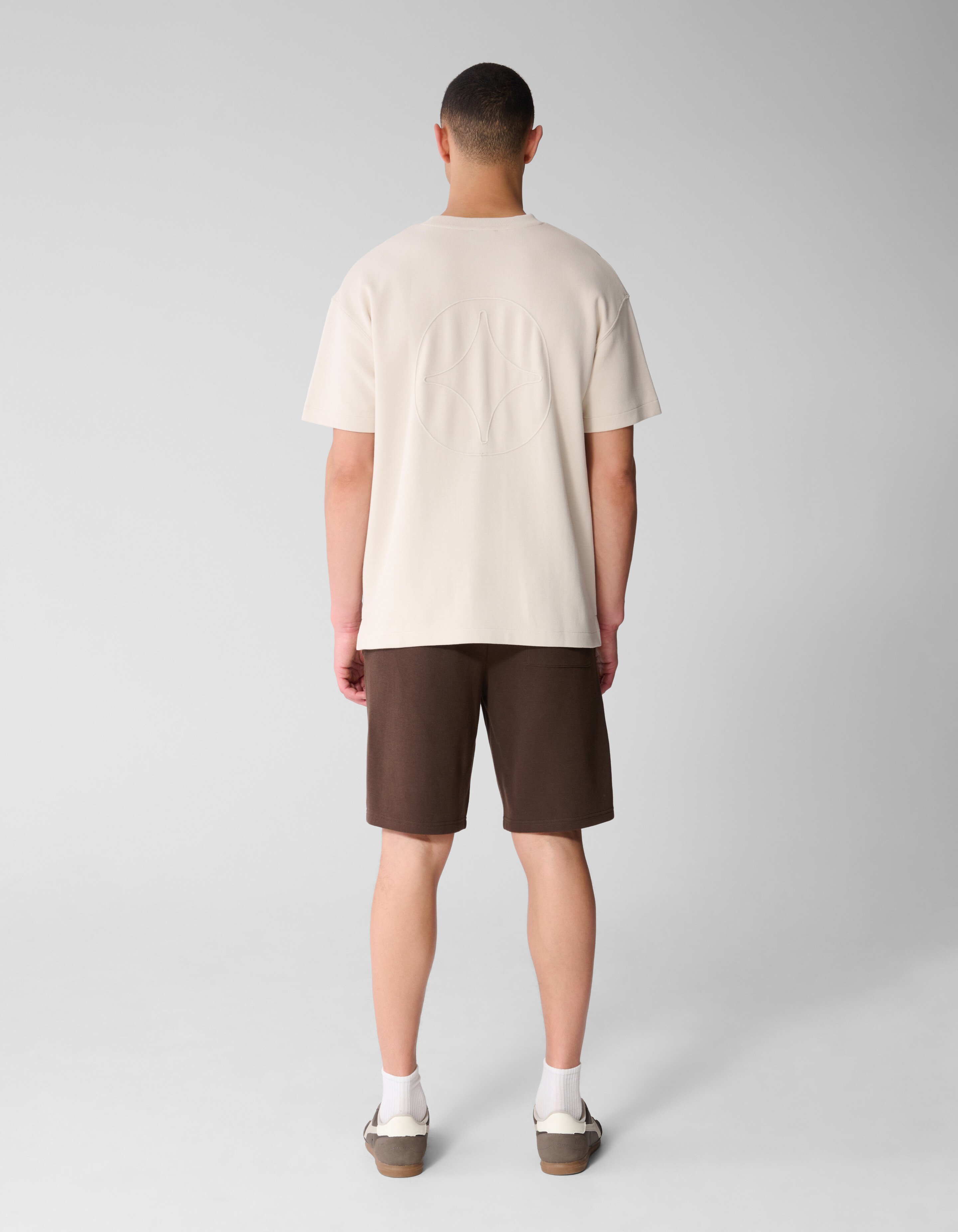 Cord-Taschen-T-Shirt Sand SHOEBY MEN