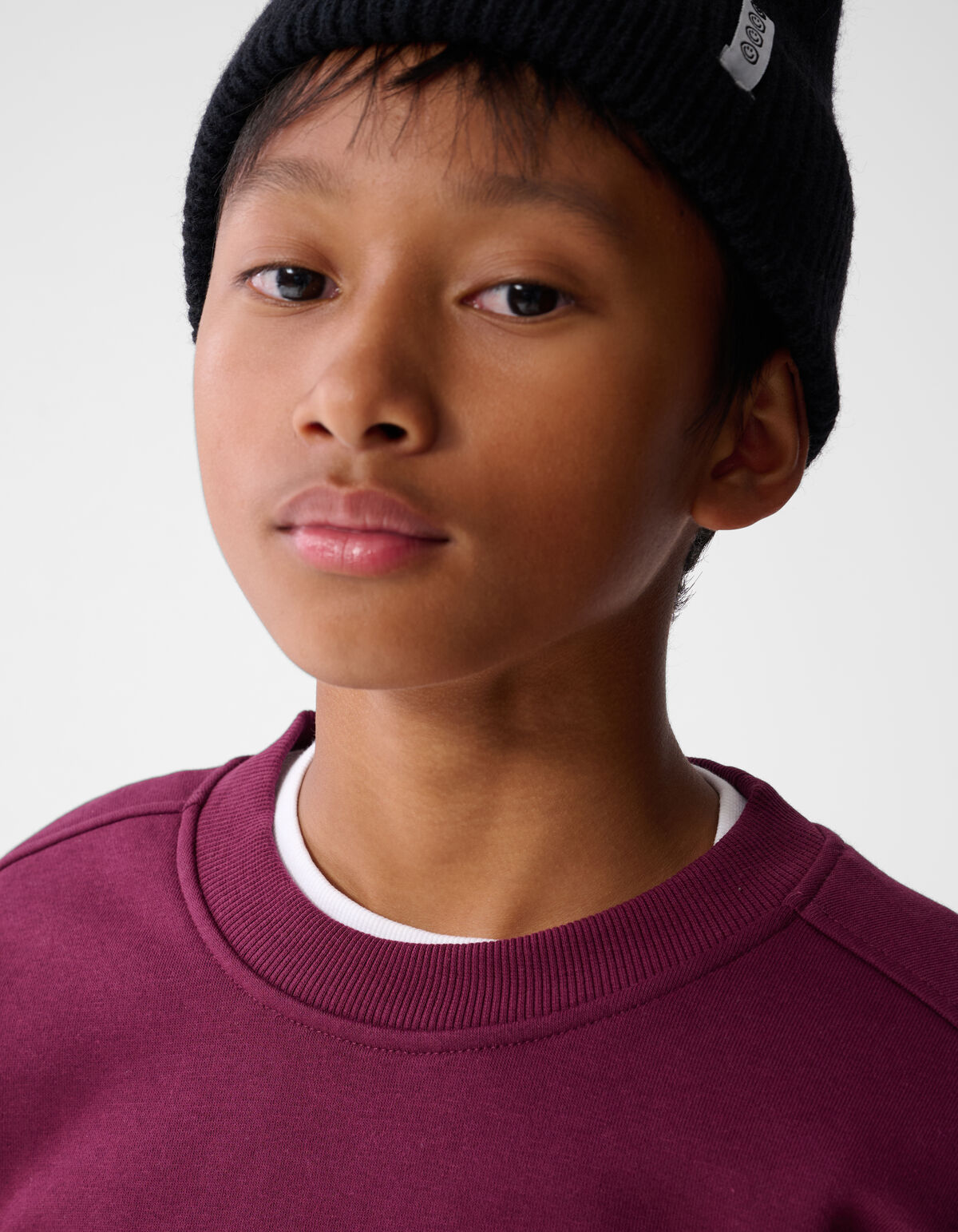 Sportlicher Pullover Dunkelviolett SHOEBY BOYS