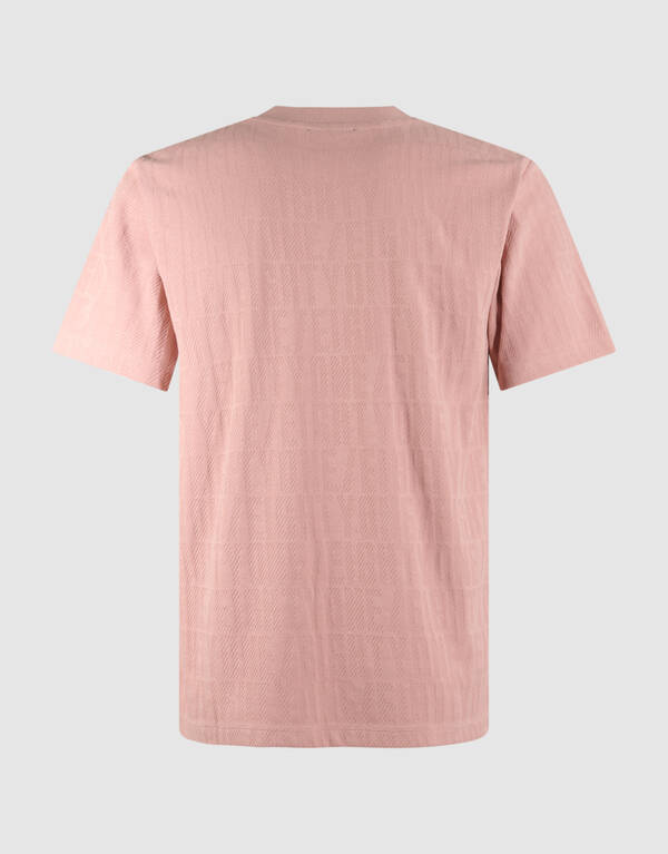 Eighty One Text T-Shirt Rosa SHOEBY MEN