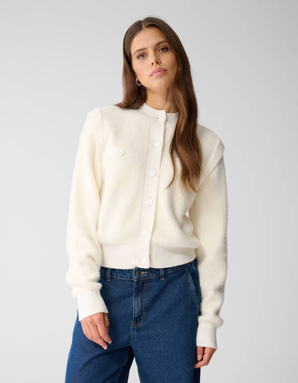 Knopfweste Off White von Mieke SHOEBY WOMEN