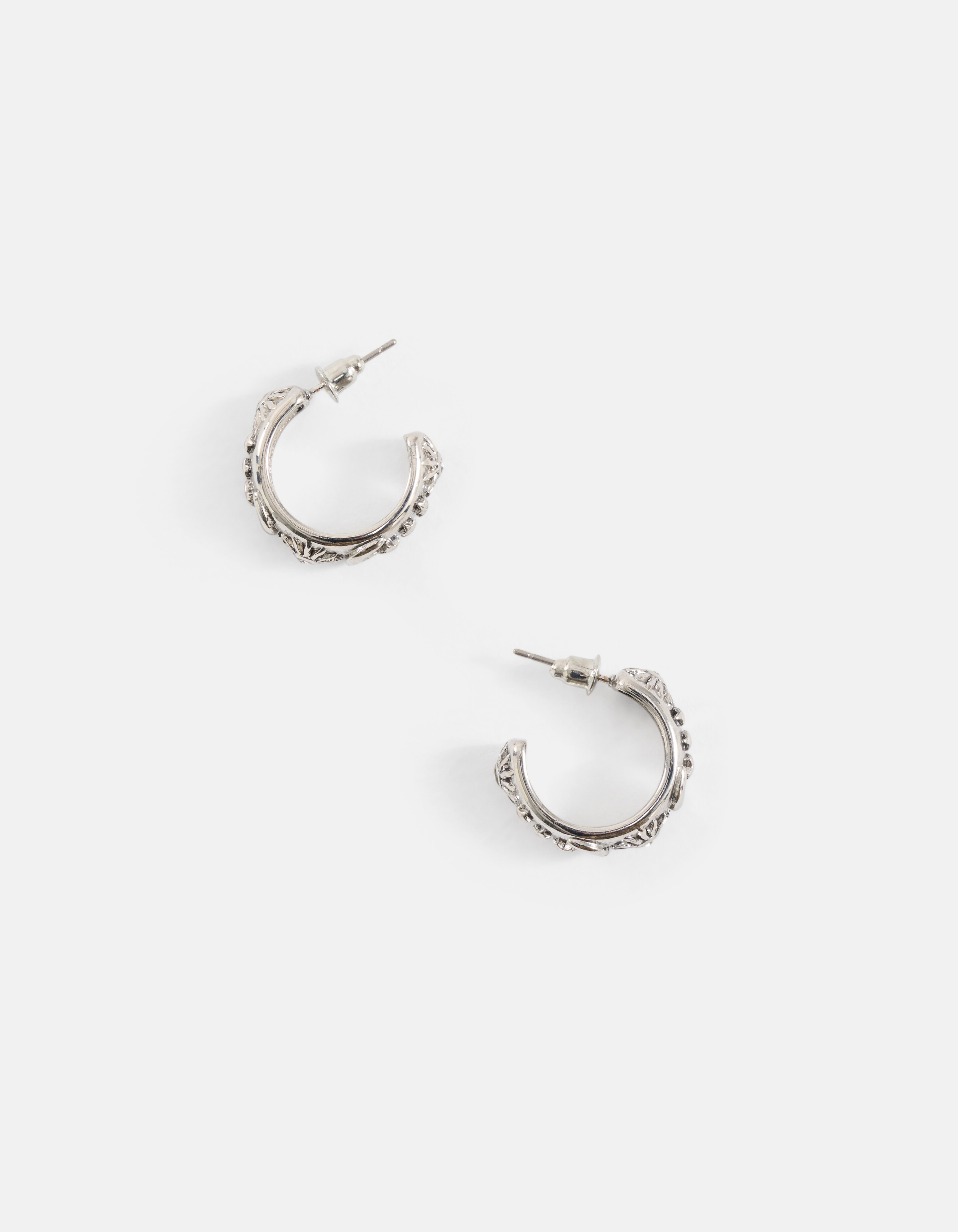 Strass-Ohrringe Silber SHOEBY ACCESSOIRES