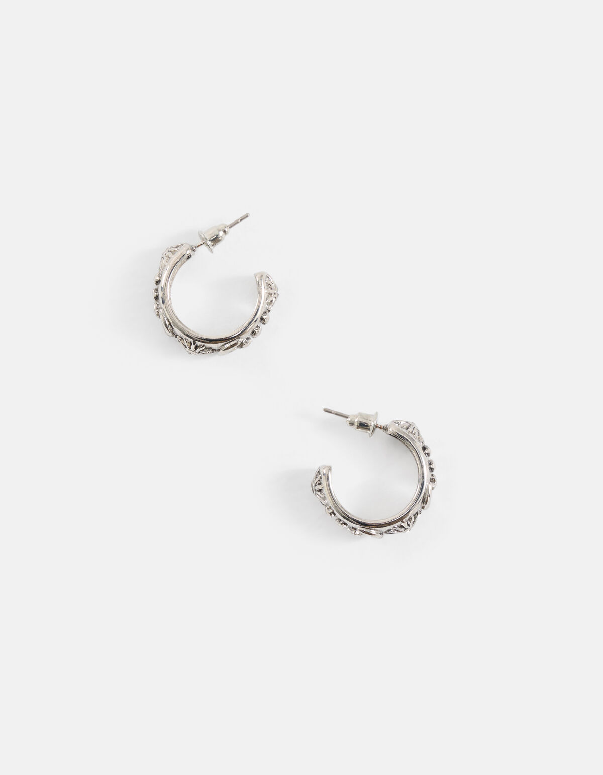 Strass-Ohrringe Silber SHOEBY ACCESSOIRES
