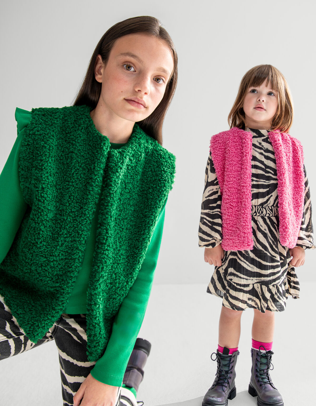 Teddy-Gilet Rosa SHOEBY GIRLS