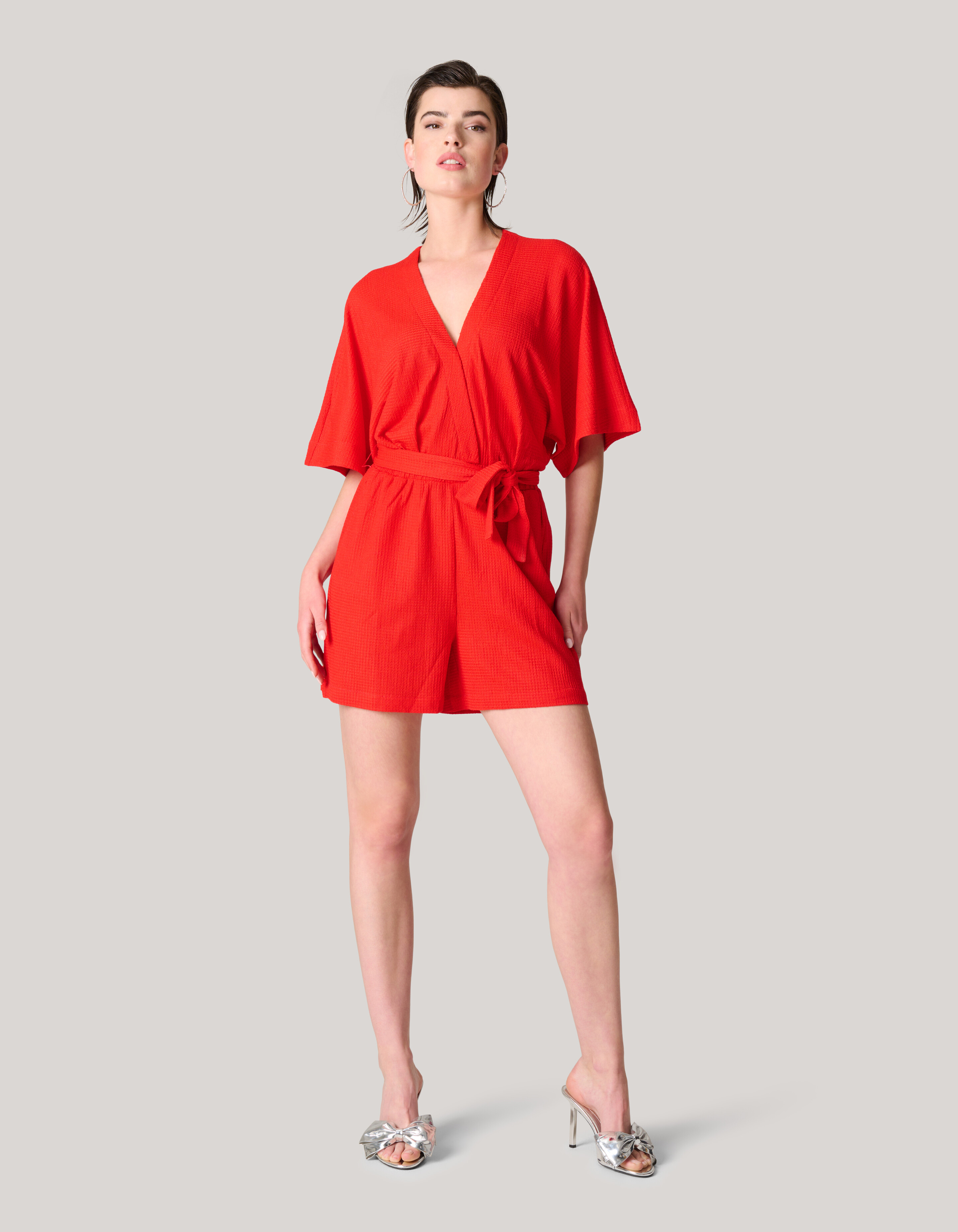 Crinckle-Overall Rot SHOEBY WOMEN