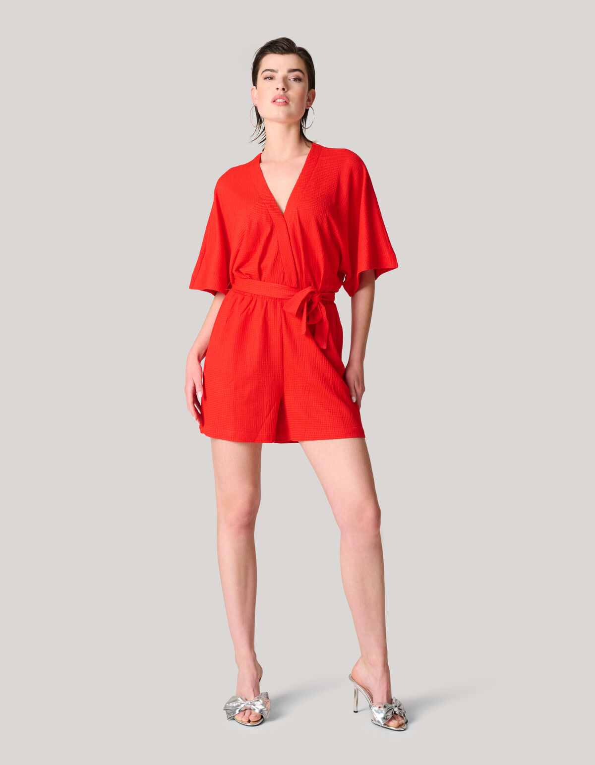 Crinckle-Overall Rot SHOEBY WOMEN