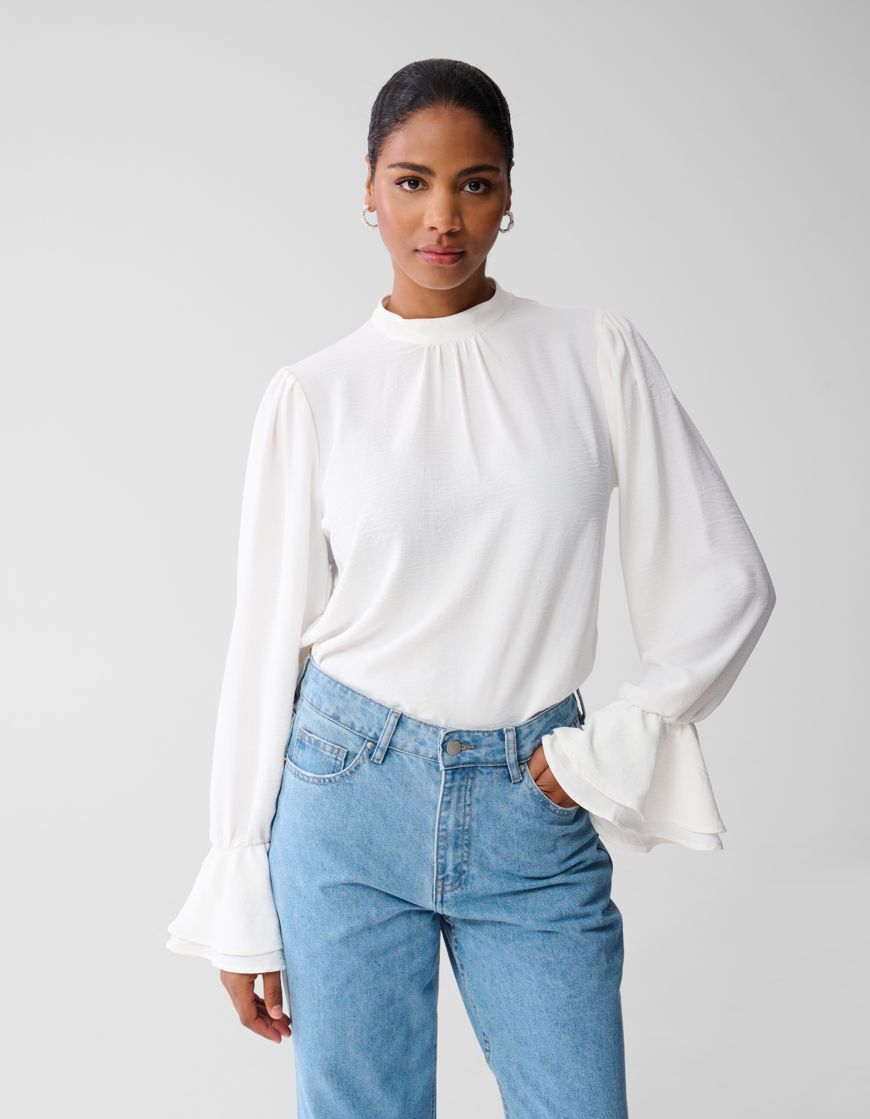 Twist Top Weiß SHOEBY WOMEN