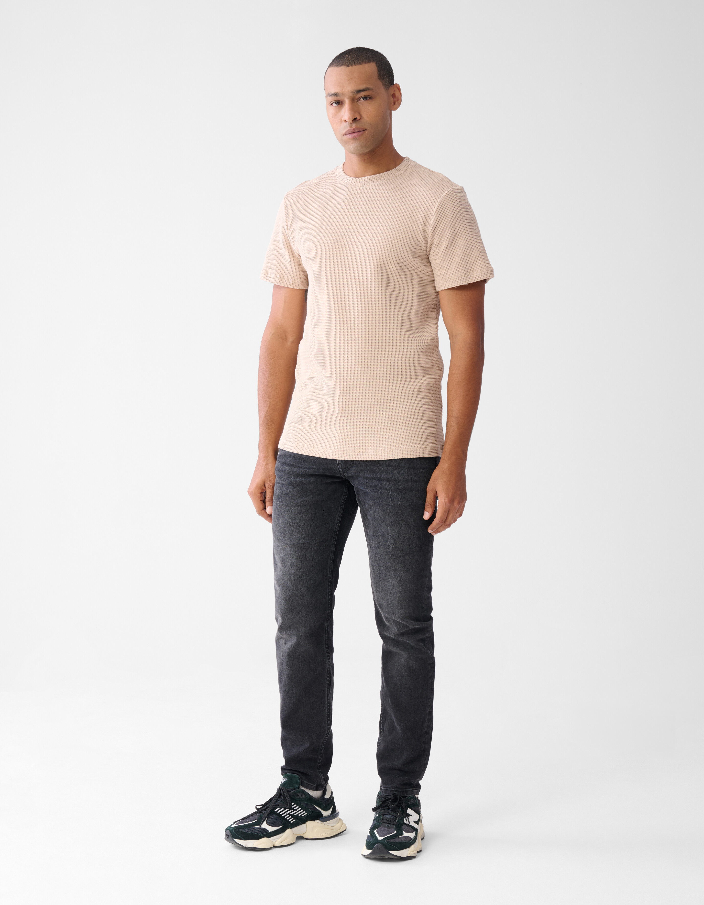 Textur T-shirt Sand SHOEBY MEN