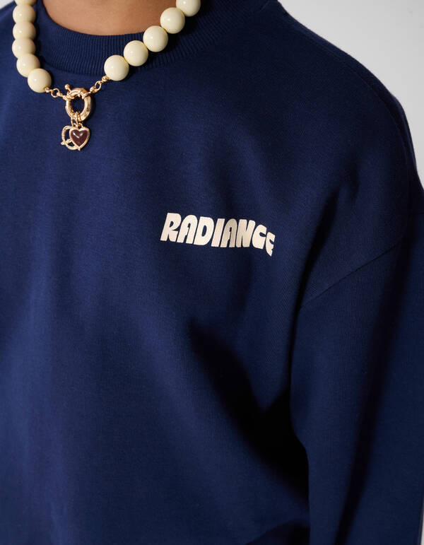 Radiance Sweatshirt Dunkelblau SHOEBY GIRLS