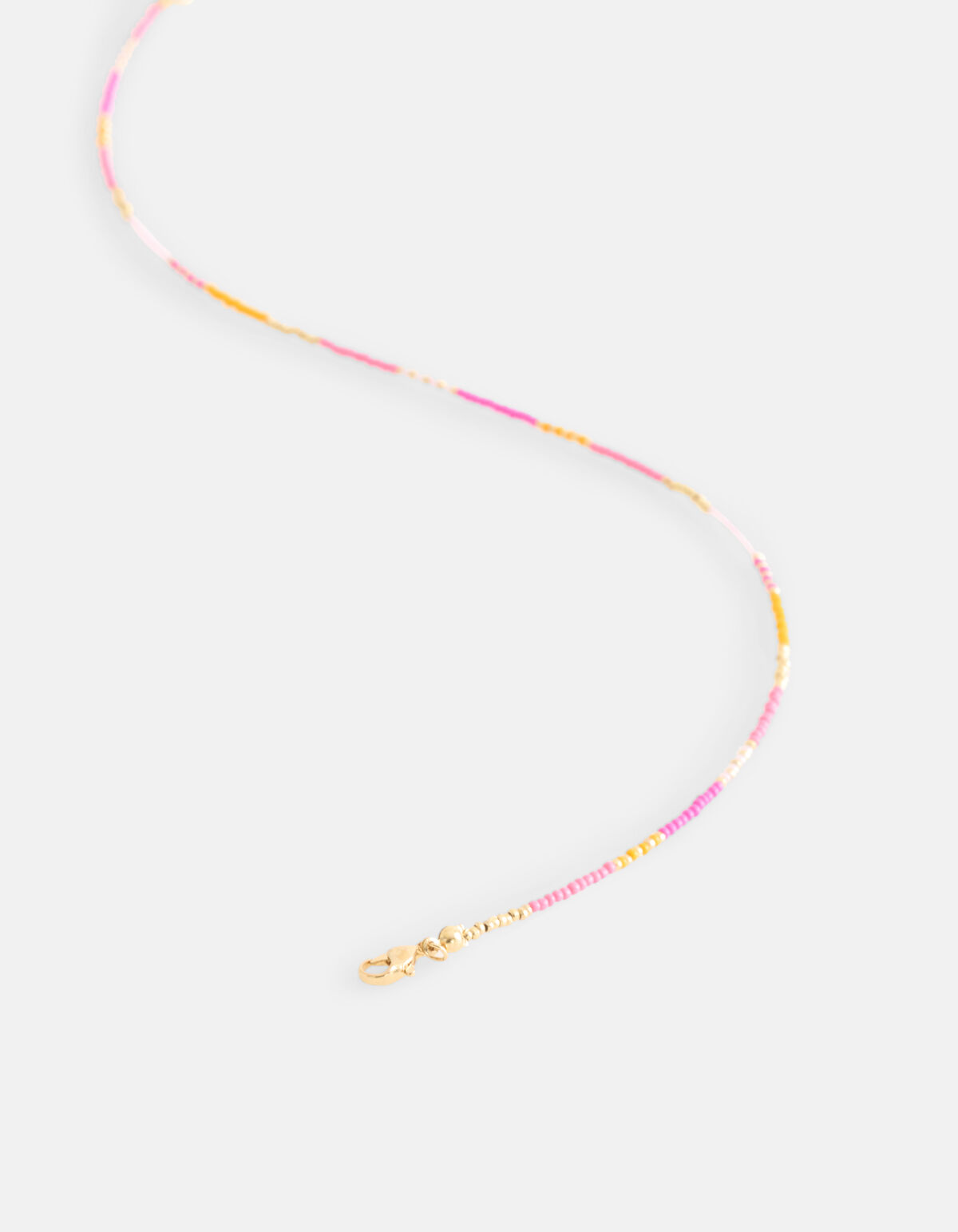 Perlenkette Rosa/Orange SHOEBY ACCESSOIRES