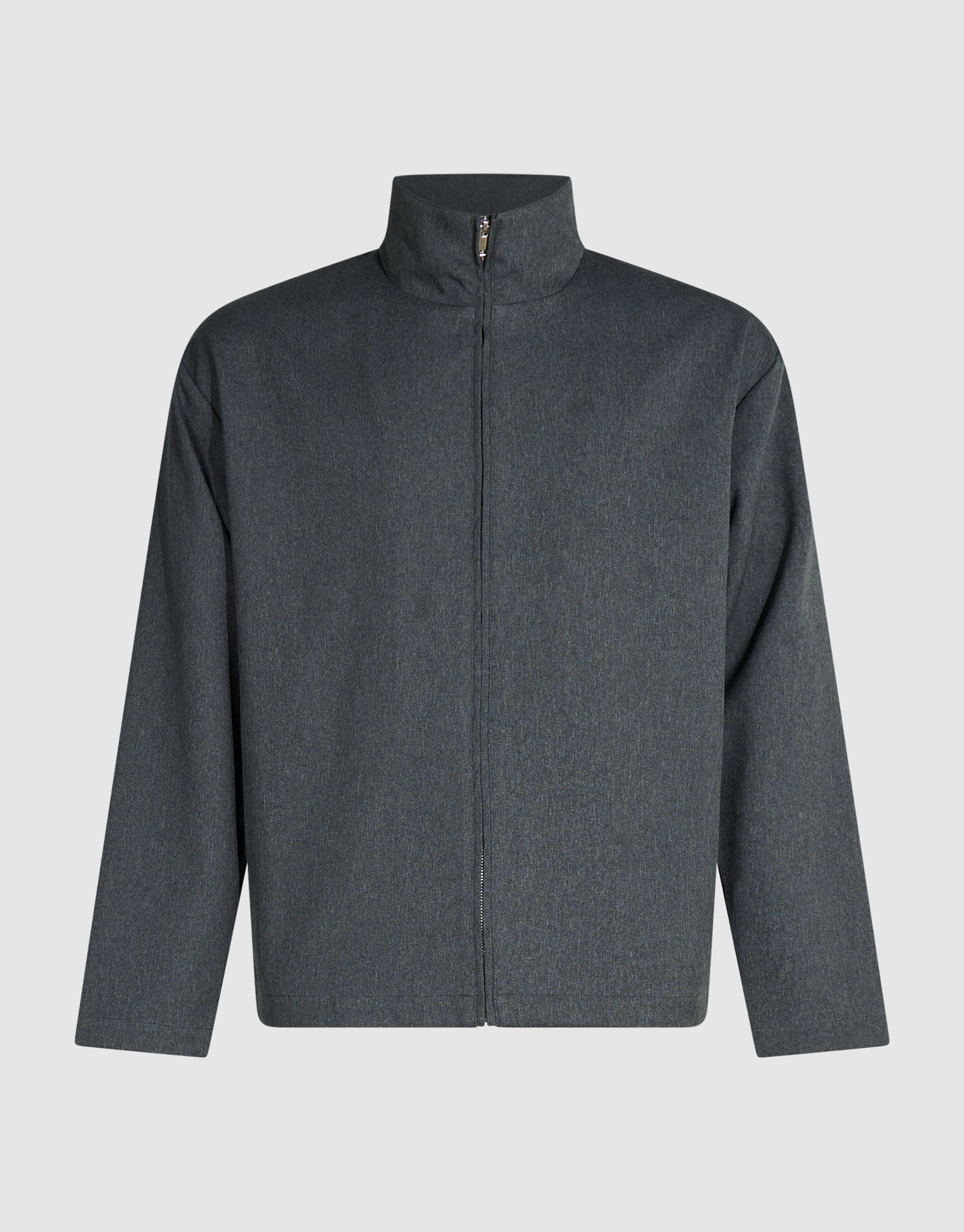 Melange Funnel Jacke Grau SHOEBY MEN