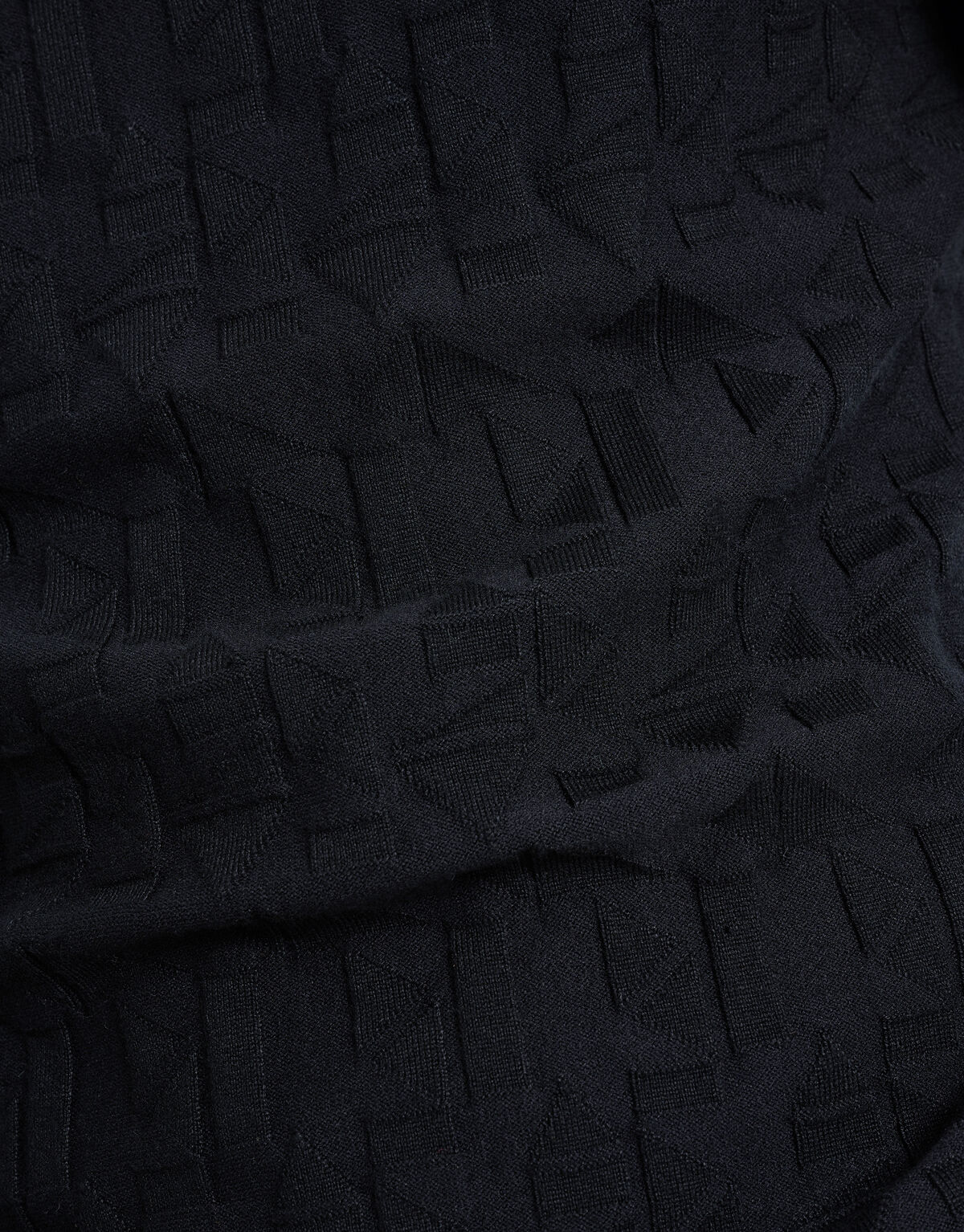 Strukturierter Pullover Schwarz SHOEBY MEN