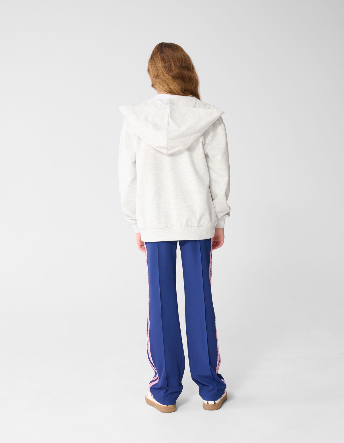 Sportliche Wide-Leg-Hose Dunkelblau SHOEBY GIRLS