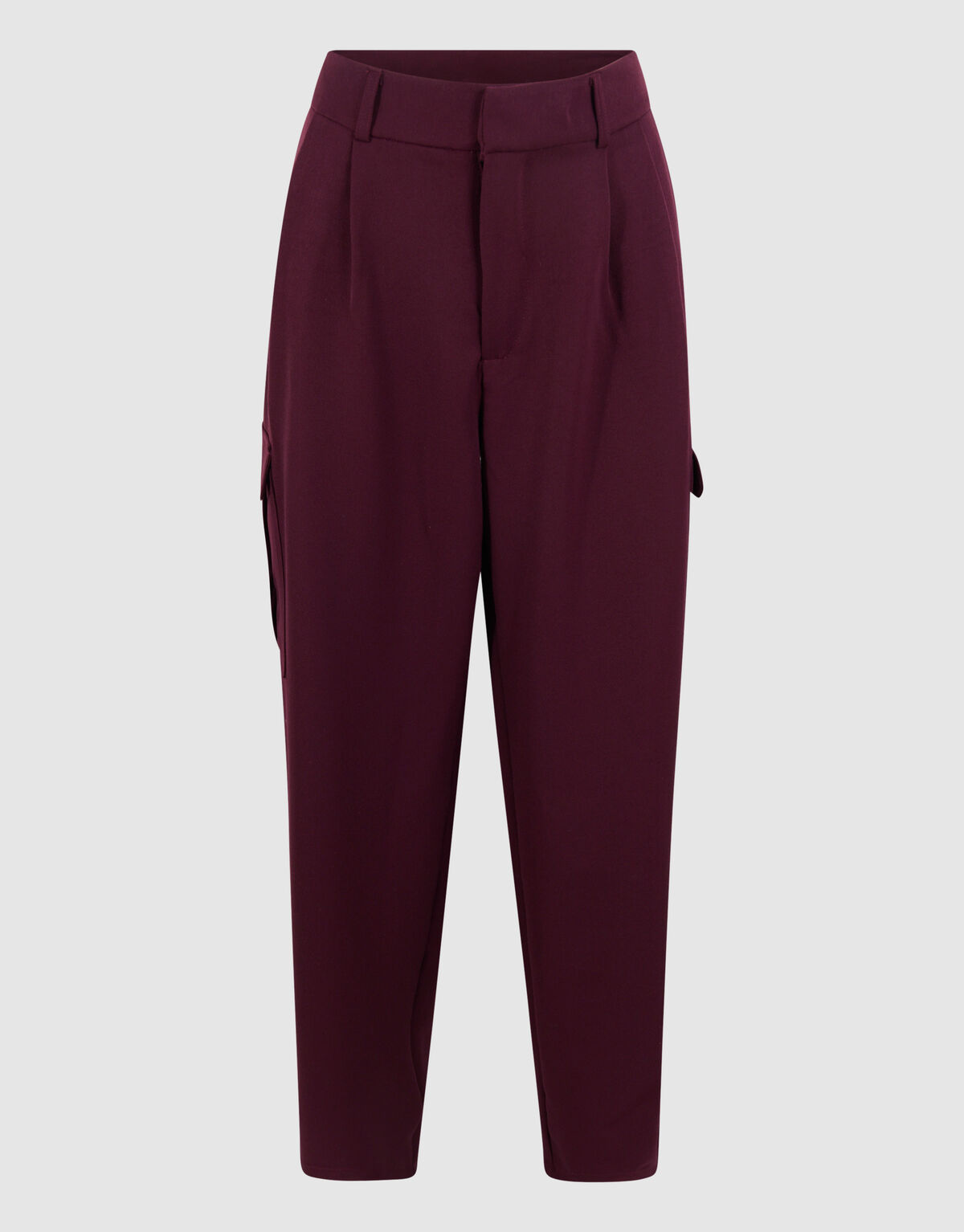 Cargohose mit weitem Bein Bordeaux SHOEBY WOMEN