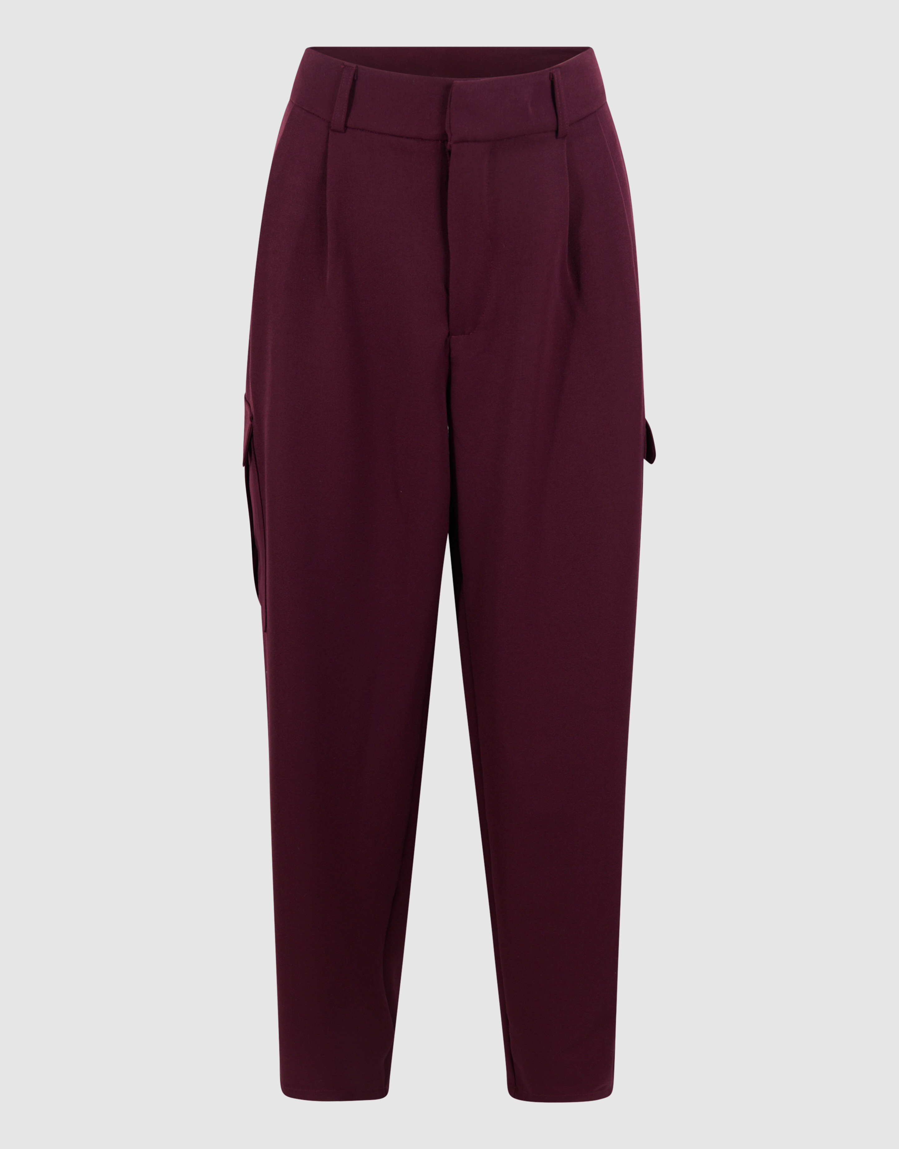 Cargohose mit weitem Bein Bordeaux SHOEBY WOMEN