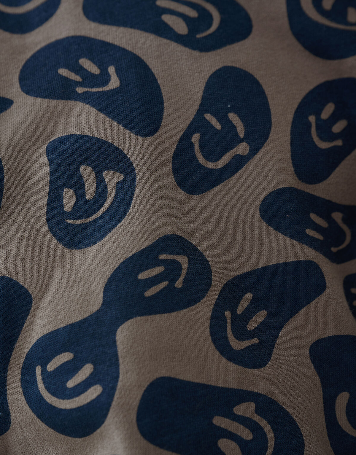 Bedruckter Pullover Braun SHOEBY BOYS