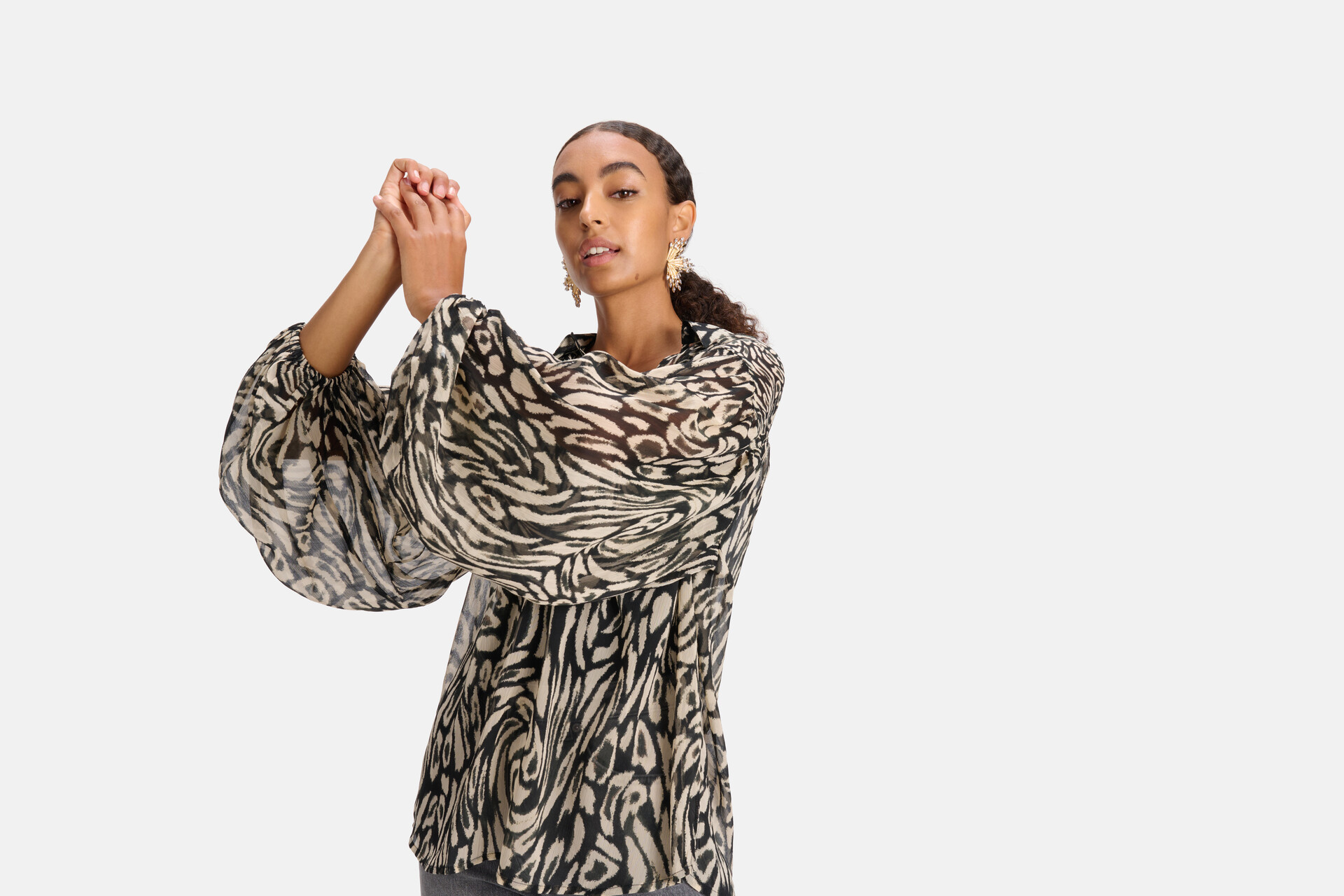 Bluse mit Leopardenmuster SHOEBY WOMEN