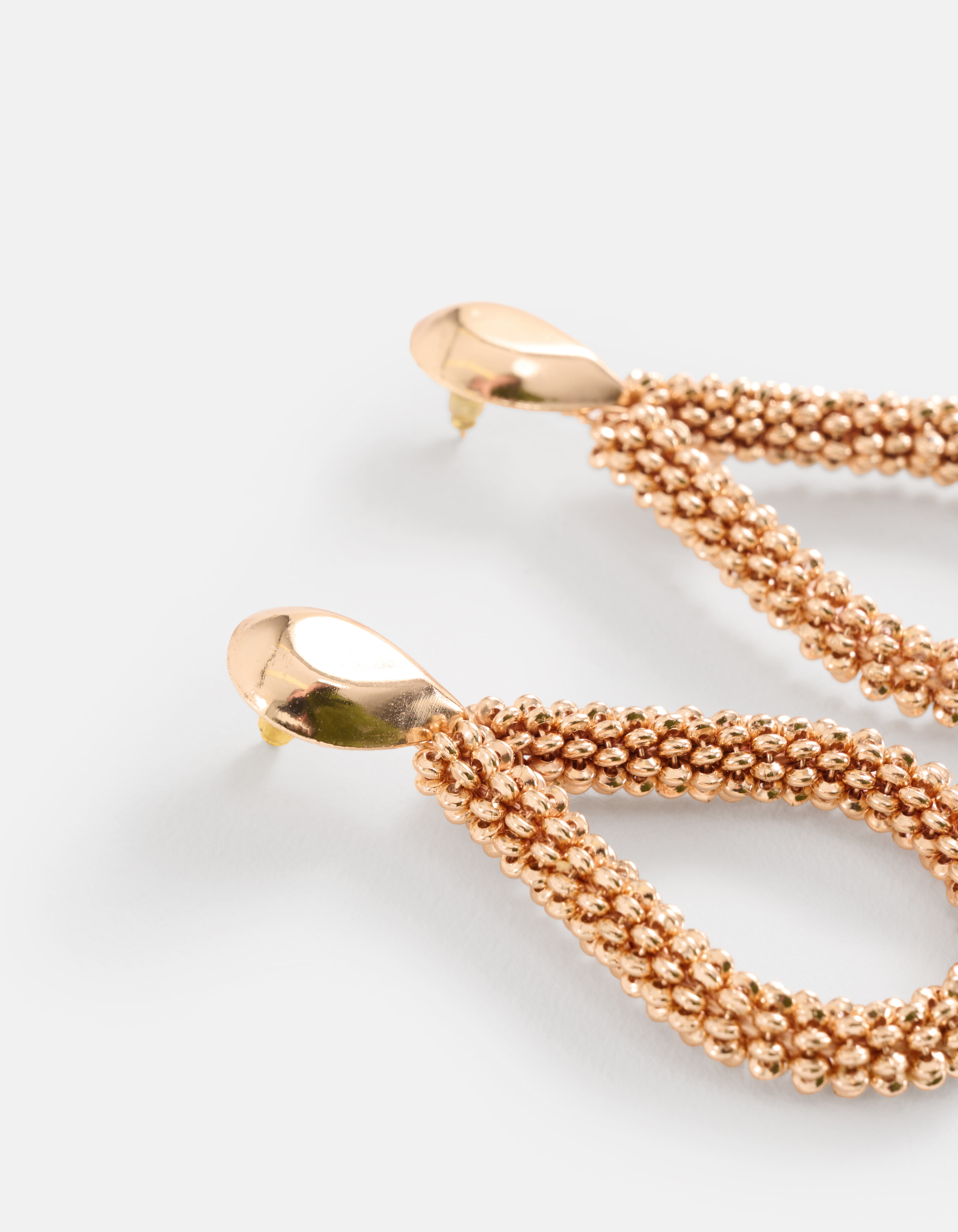 Beaded Druppel Oorbellen Goud SHOEBY ACCESSOIRES