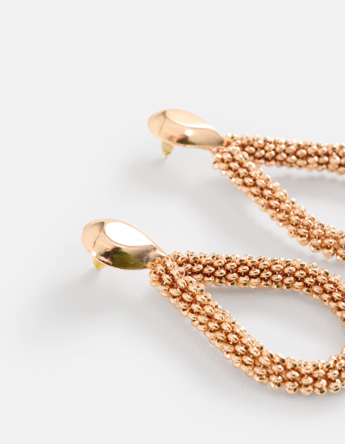 Tropfenohrringe mit Perlen Gold SHOEBY ACCESSOIRES