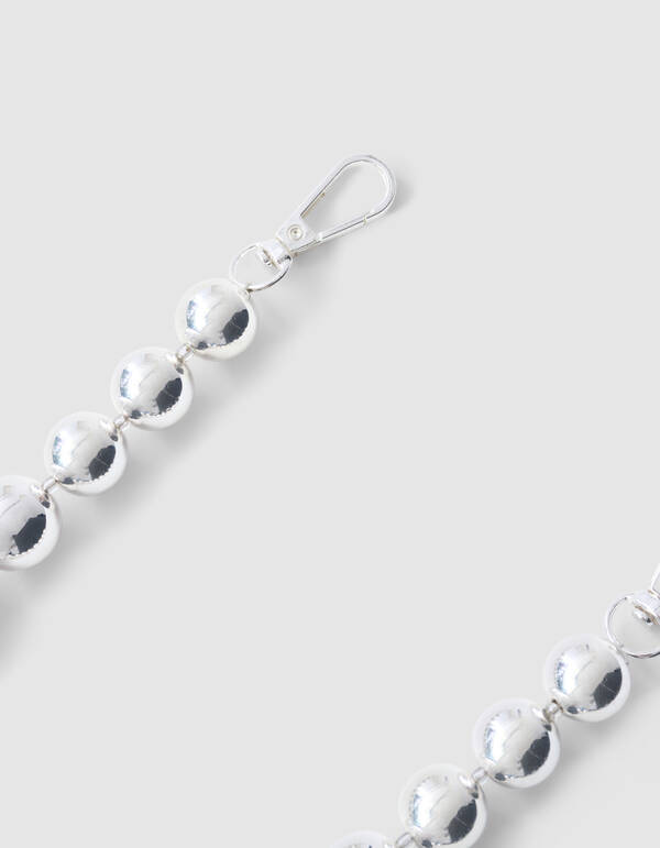 Perlenclip Silber SHOEBY ACCESSOIRES