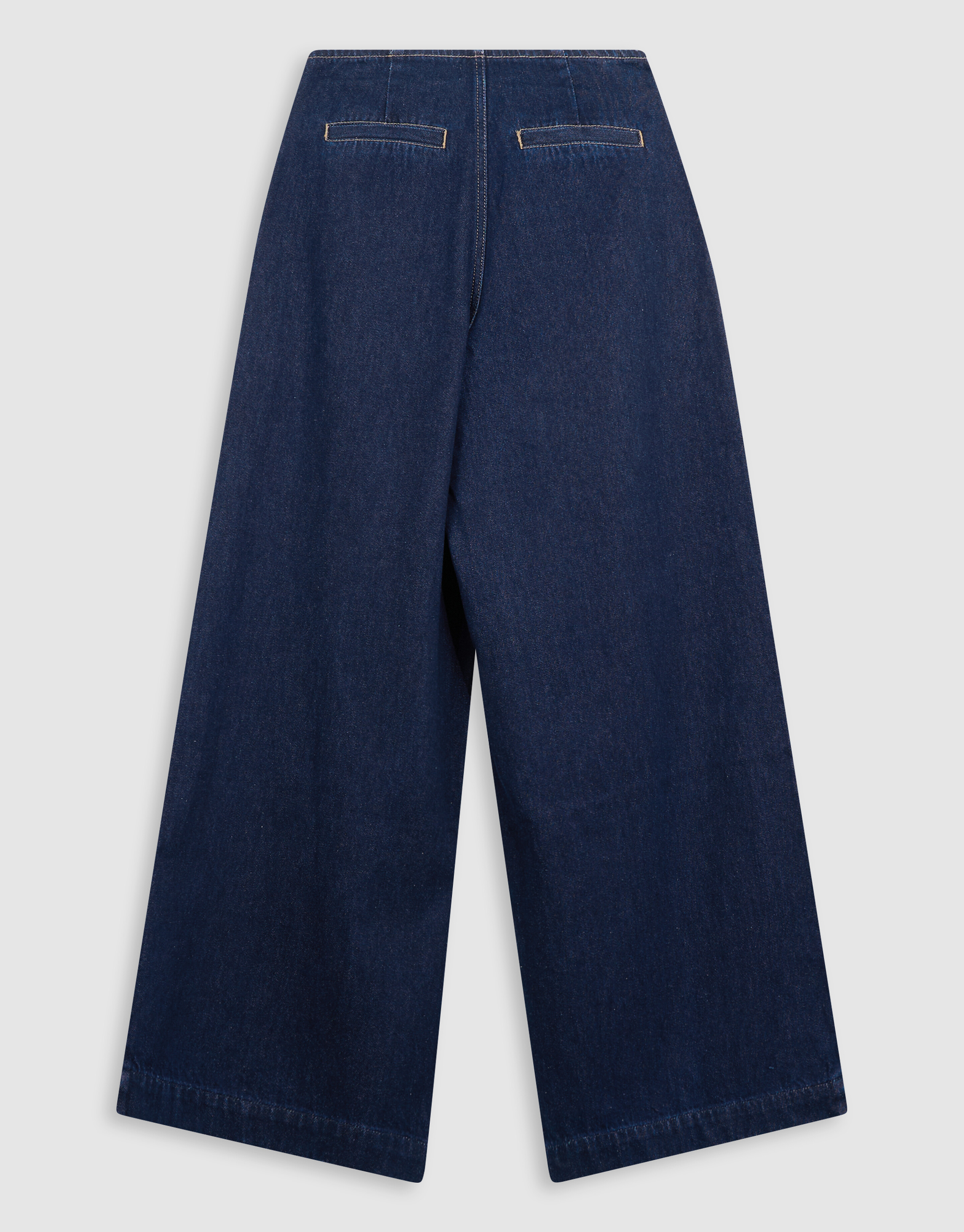 Jeans mit Falten, Knopfleiste und weitem Bein Dun SHOEBY WOMEN