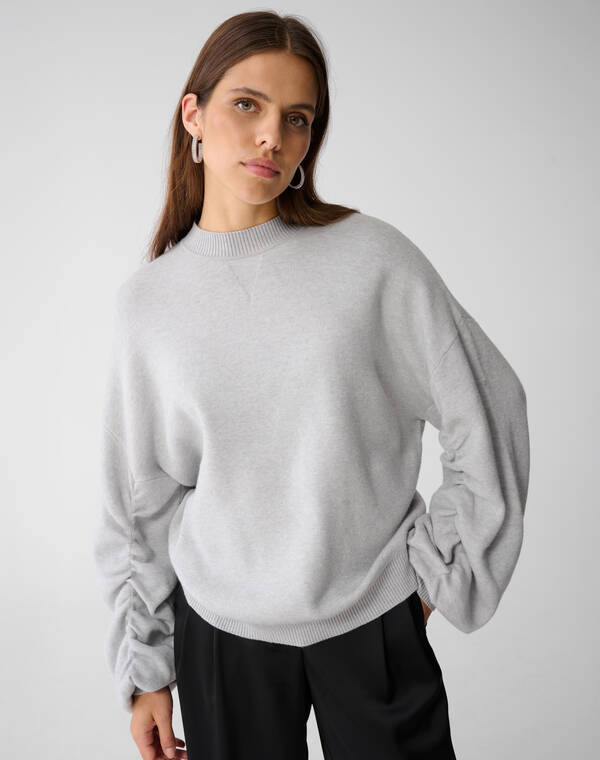 Oversized Pullover Grau Von Mieke SHOEBY WOMEN