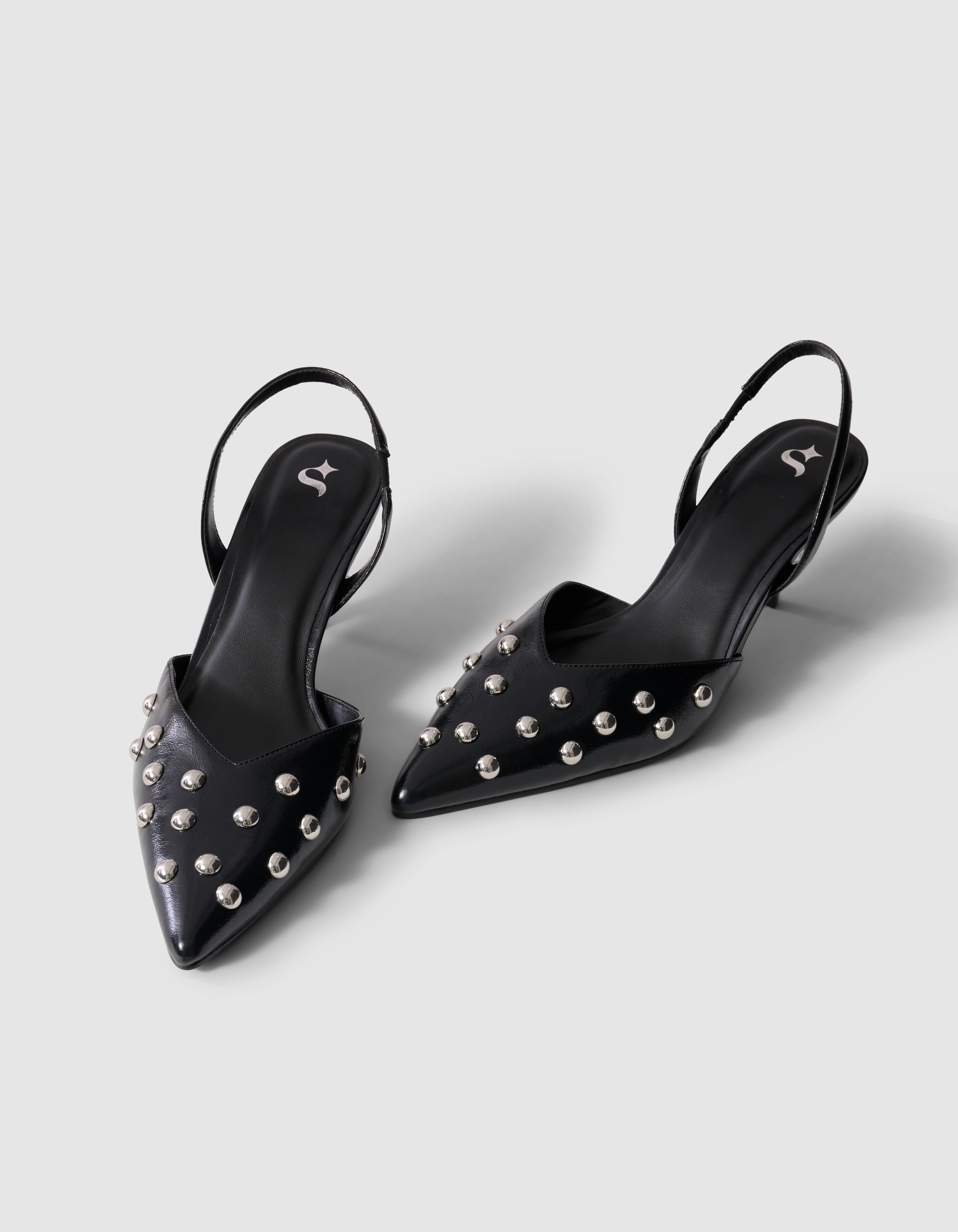 Stud Pumps Schwarz SHOEBY SHOES