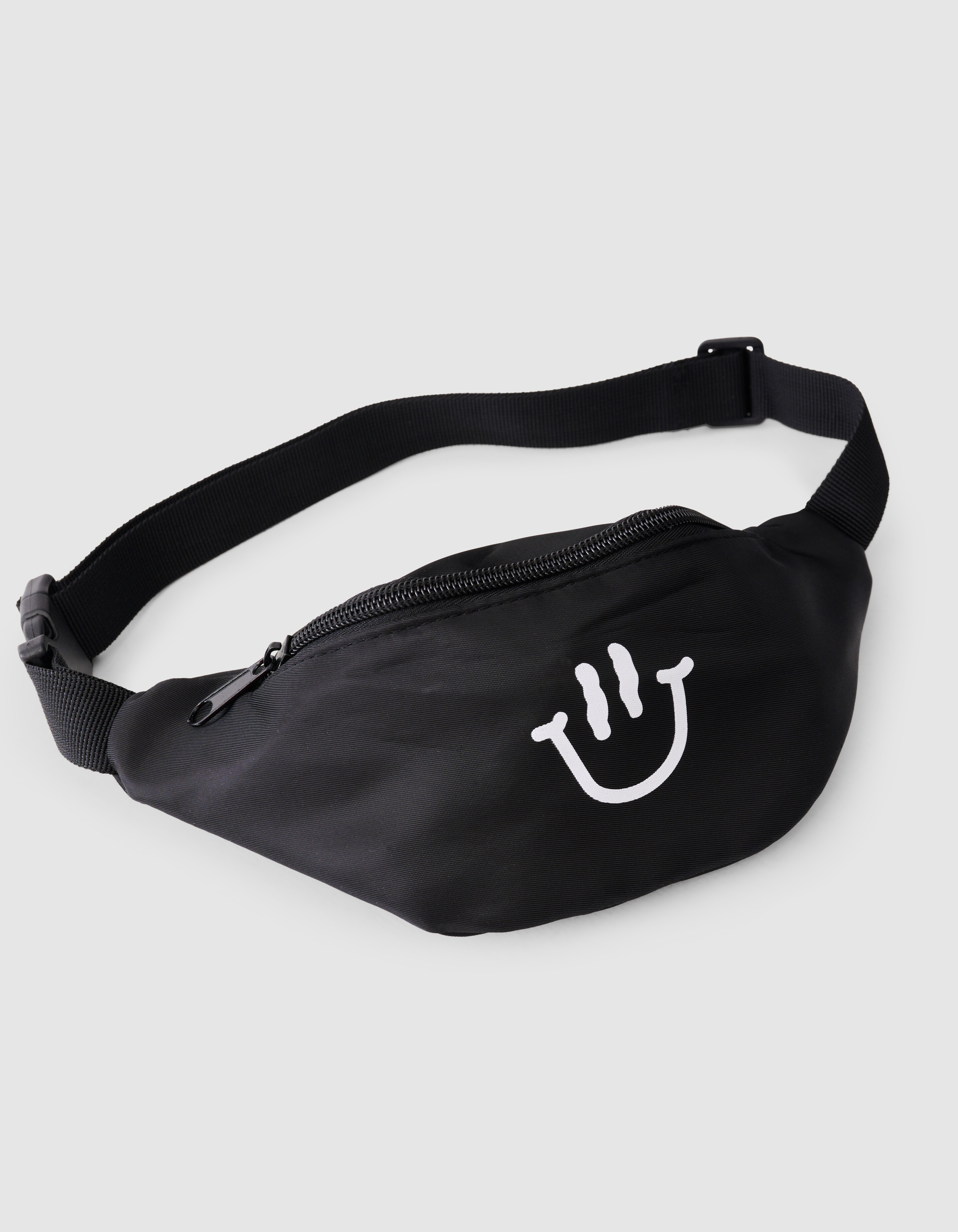Smiley Gürteltasche Schwarz SHOEBY ACCESSOIRES